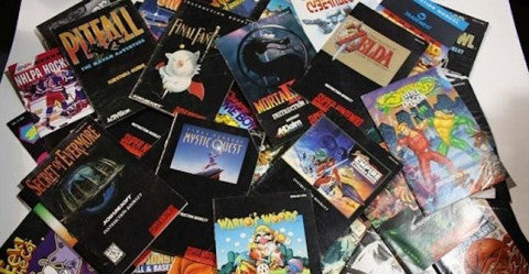 Game Manuals, Boxes, & Cases