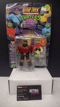 1994 TMNT Star Trek Chief Engineer Michelangelo MOC Action Figure Playmates