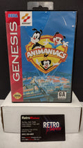 Vintage Animaniacs Sega Genesis Box Only (No Game or Manual)