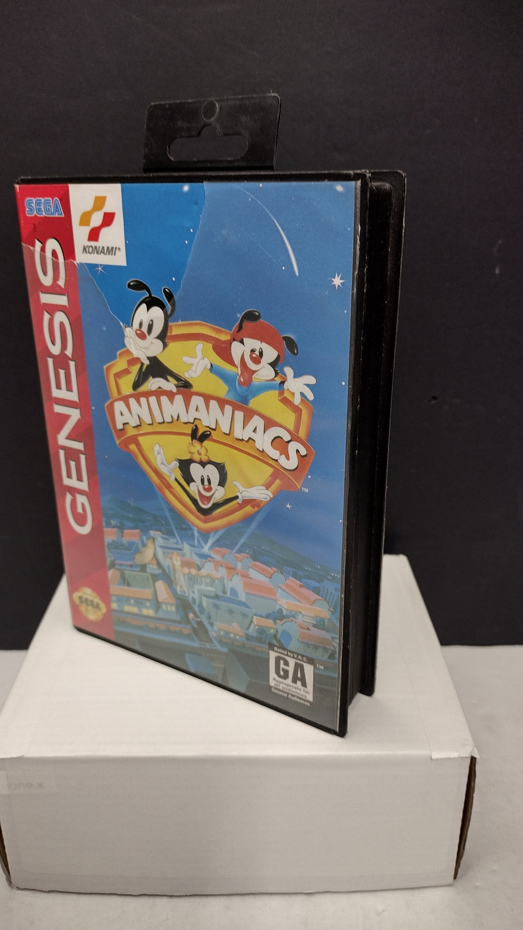 Vintage Animaniacs Sega Genesis Box Only (No Game or Manual)