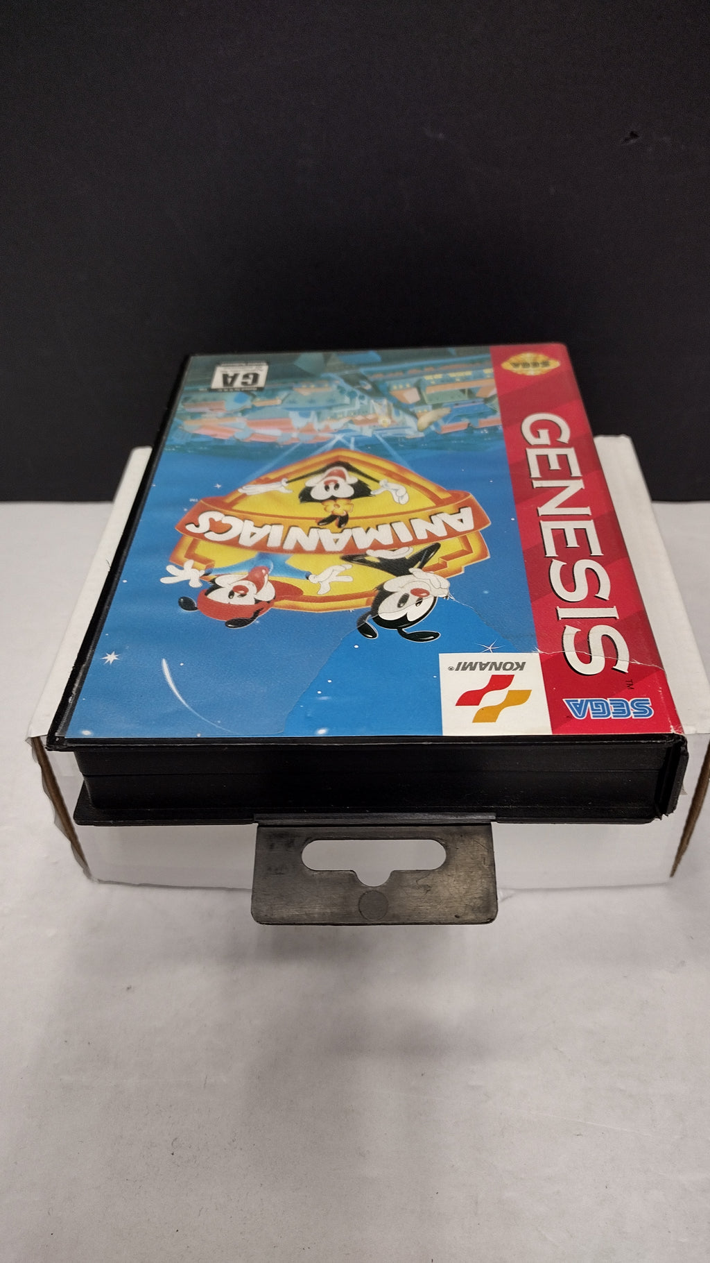 Vintage Animaniacs Sega Genesis Box Only (No Game or Manual)