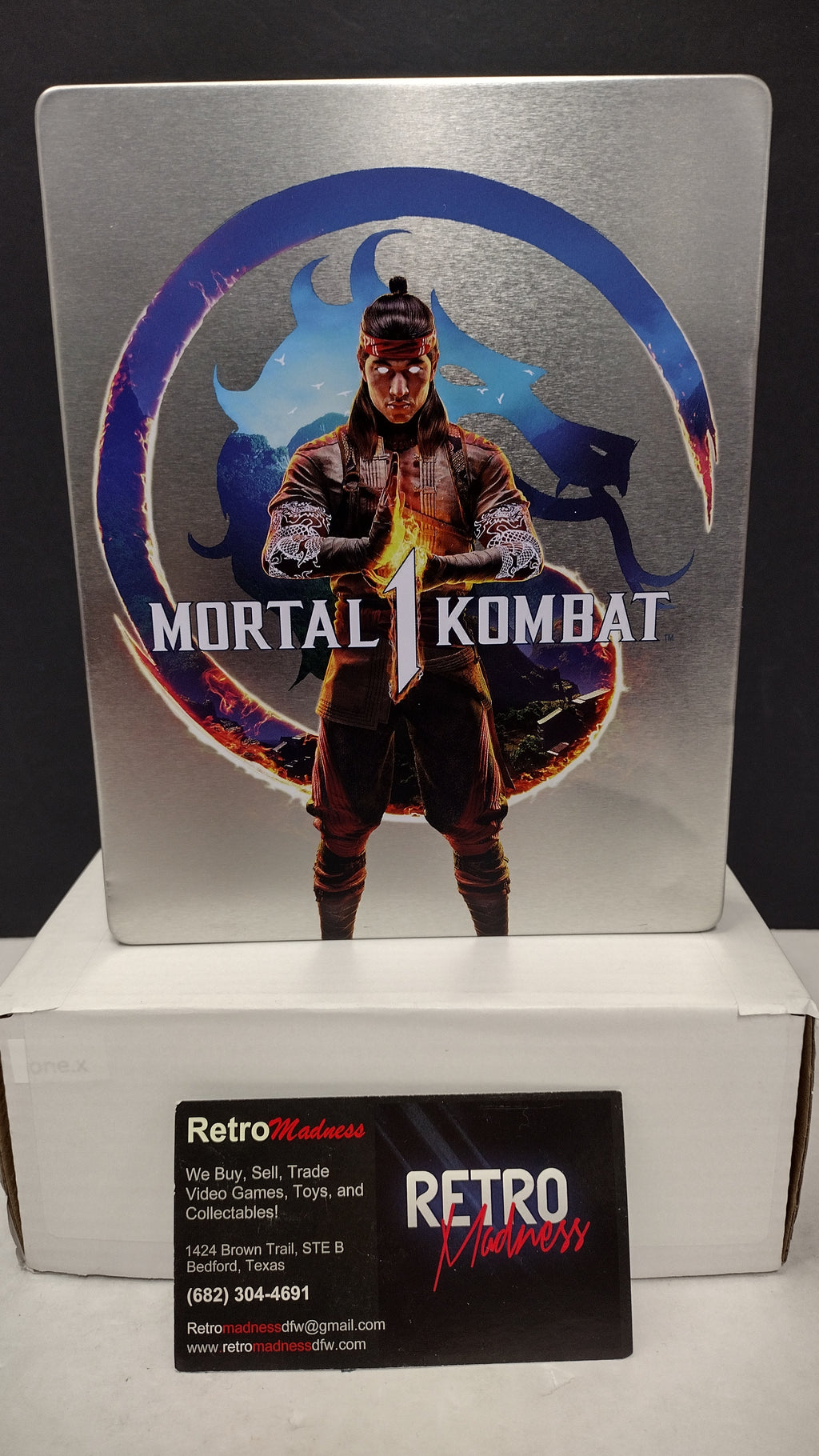 Sony PlayStation PS5 Mortal Kombat 1- Steel Case ONLY