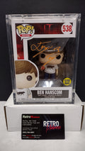 Funko Pop IT Movie Ben Hanscom #538 Signed JSA Authenticated Graded Acrylic Case