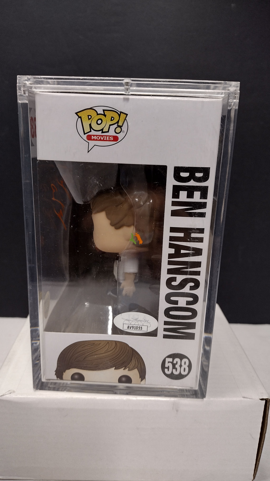 Funko Pop IT Movie Ben Hanscom #538 Signed JSA Authenticated Graded Acrylic Case