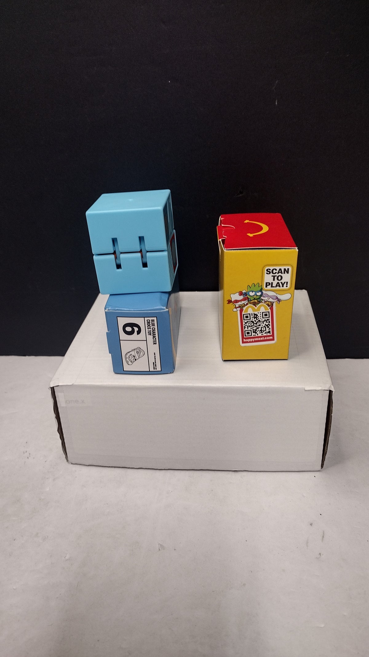 3 Piece McDonalds Happy Meal Toys Lot- TMNT Hello Kitty Cinnamoroll- Torrus- Croc