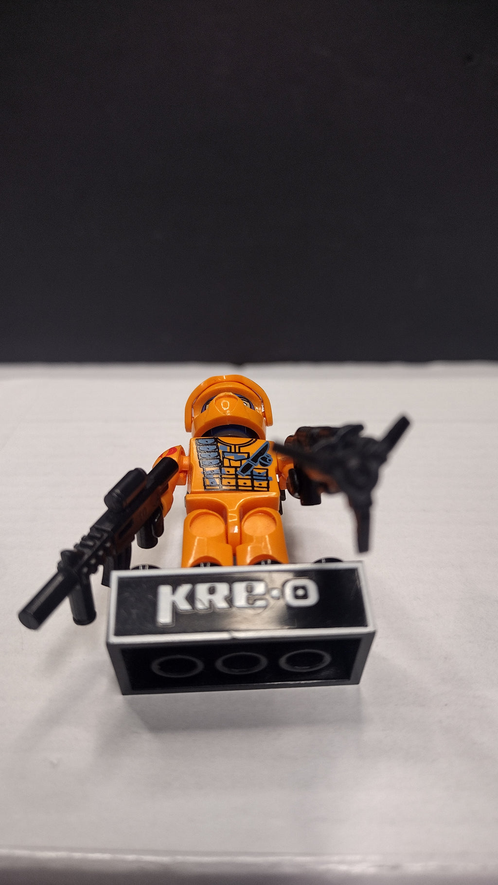 Kre-O GI Joe Cobra Alley Viper Minifigure with Two Weapons (No Shield)