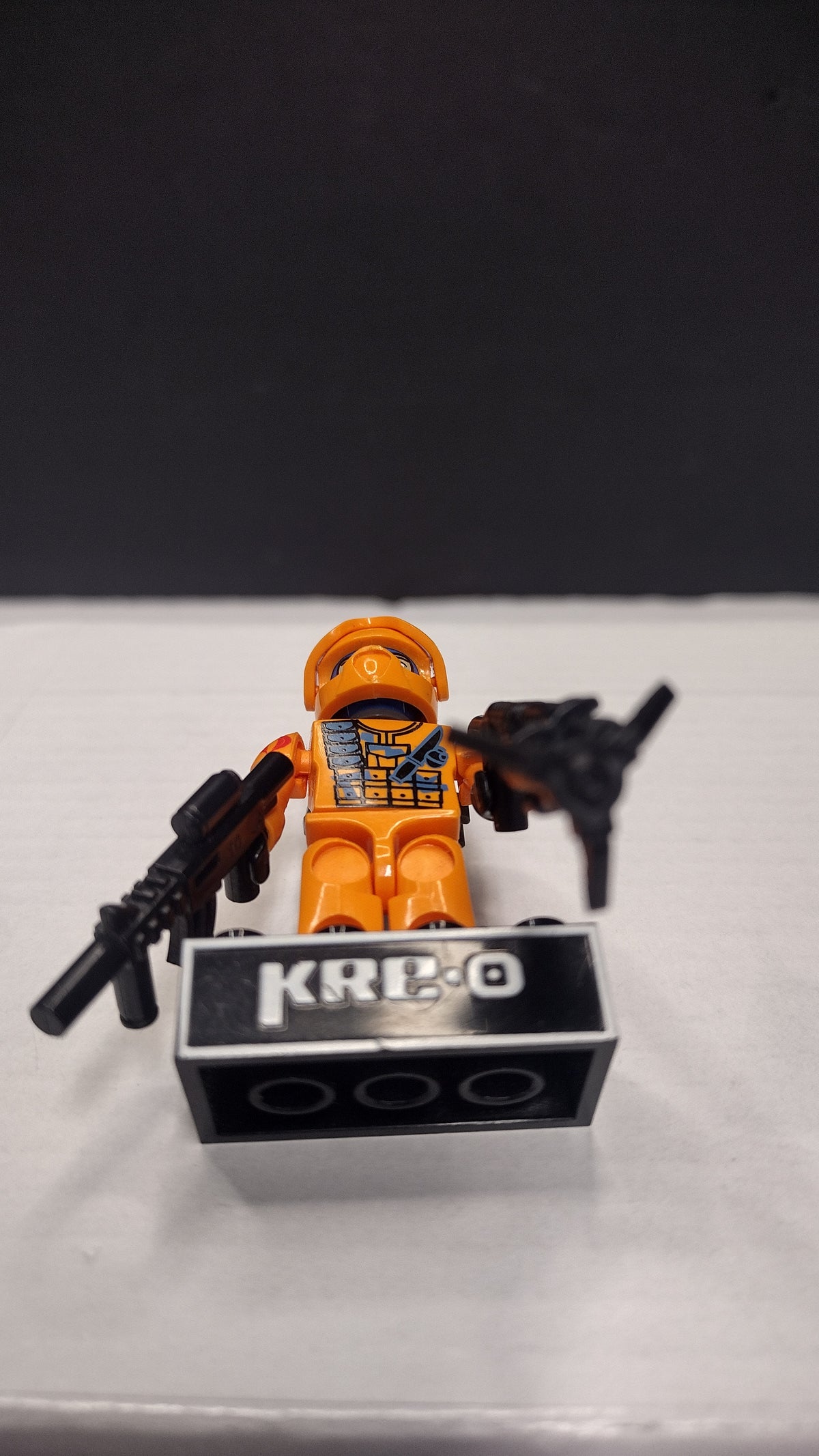 Kre-O GI Joe Cobra Alley Viper Minifigure with Two Weapons (No Shield)