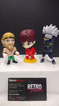 Misc Action Figures Lot of 3: J-Hope BTS- WWE Logan Paul- Naruto Kakashi Hatake