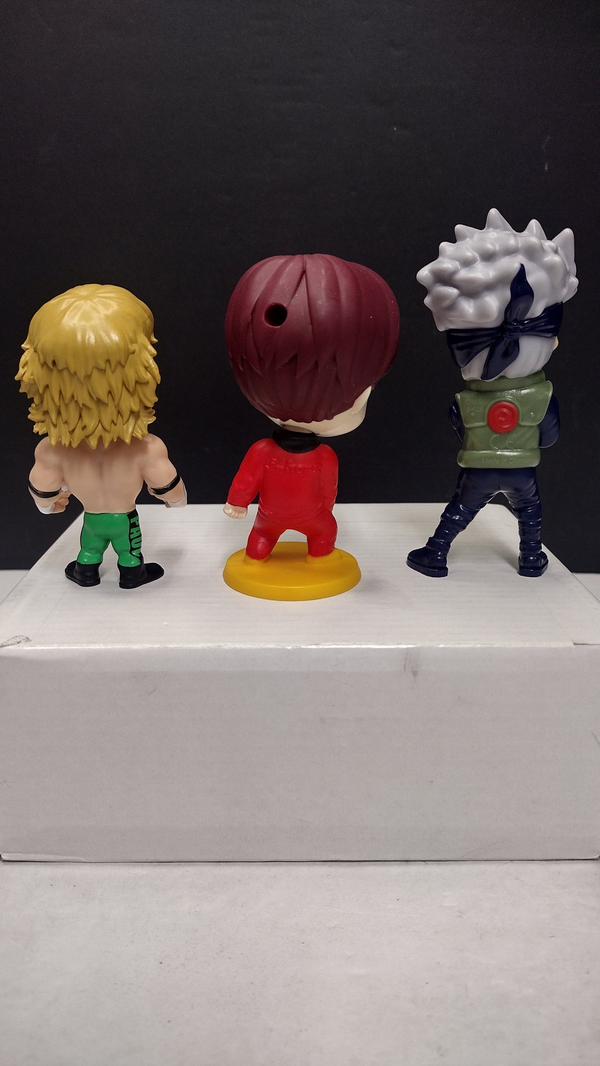 Misc Action Figures Lot of 3: J-Hope BTS- WWE Logan Paul- Naruto Kakashi Hatake