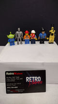 Assorted Building Block Figures Lot 5 LEGO Style Minifigures 1 Mega Construx