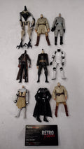 Star Wars 3.75 Inch Action Figures- Lot of 9 Headless Figures- No Accessories