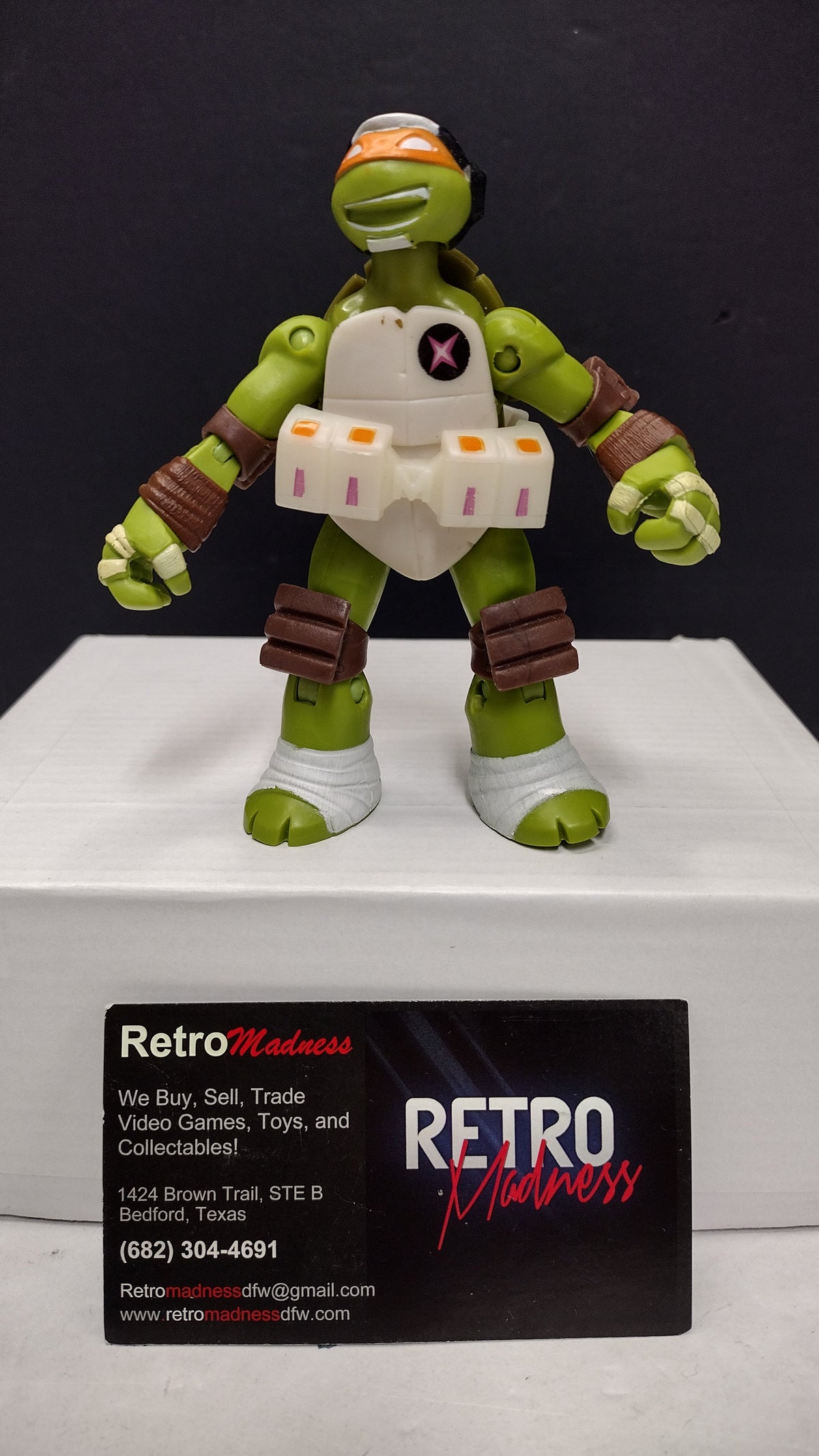 Teenage Mutant Ninja Turtles TMNT Dimension X Michelangelo Space Traveler Figure