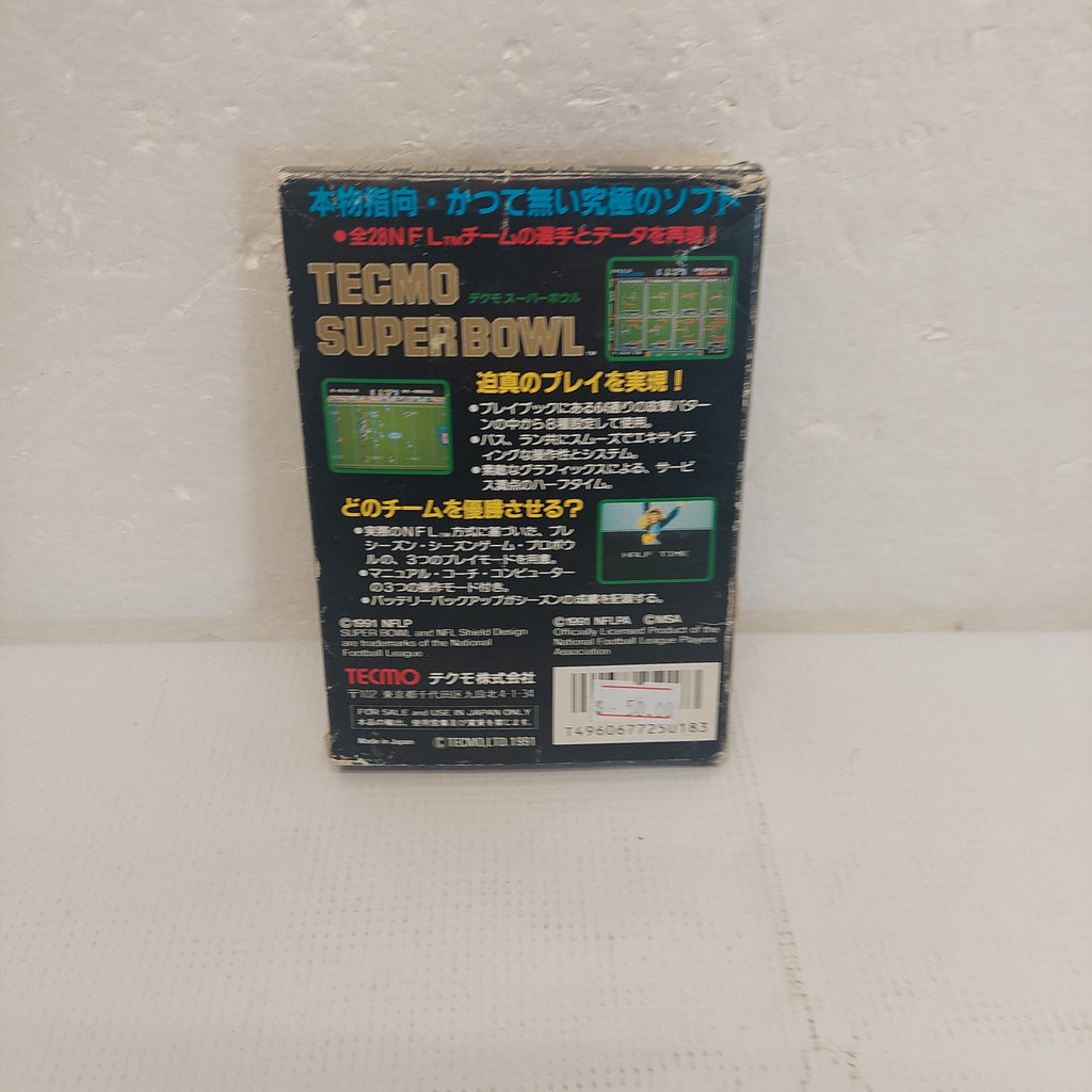 Tecmo Super Bowl Japanese 1991