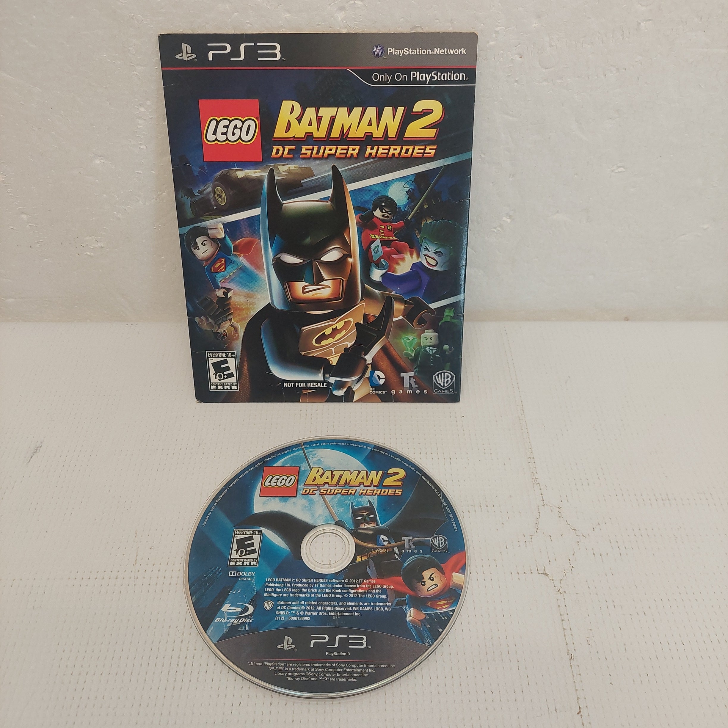 PlayStation 3 Lego Batman DC Super Heroes Disc Only – Retro Madness