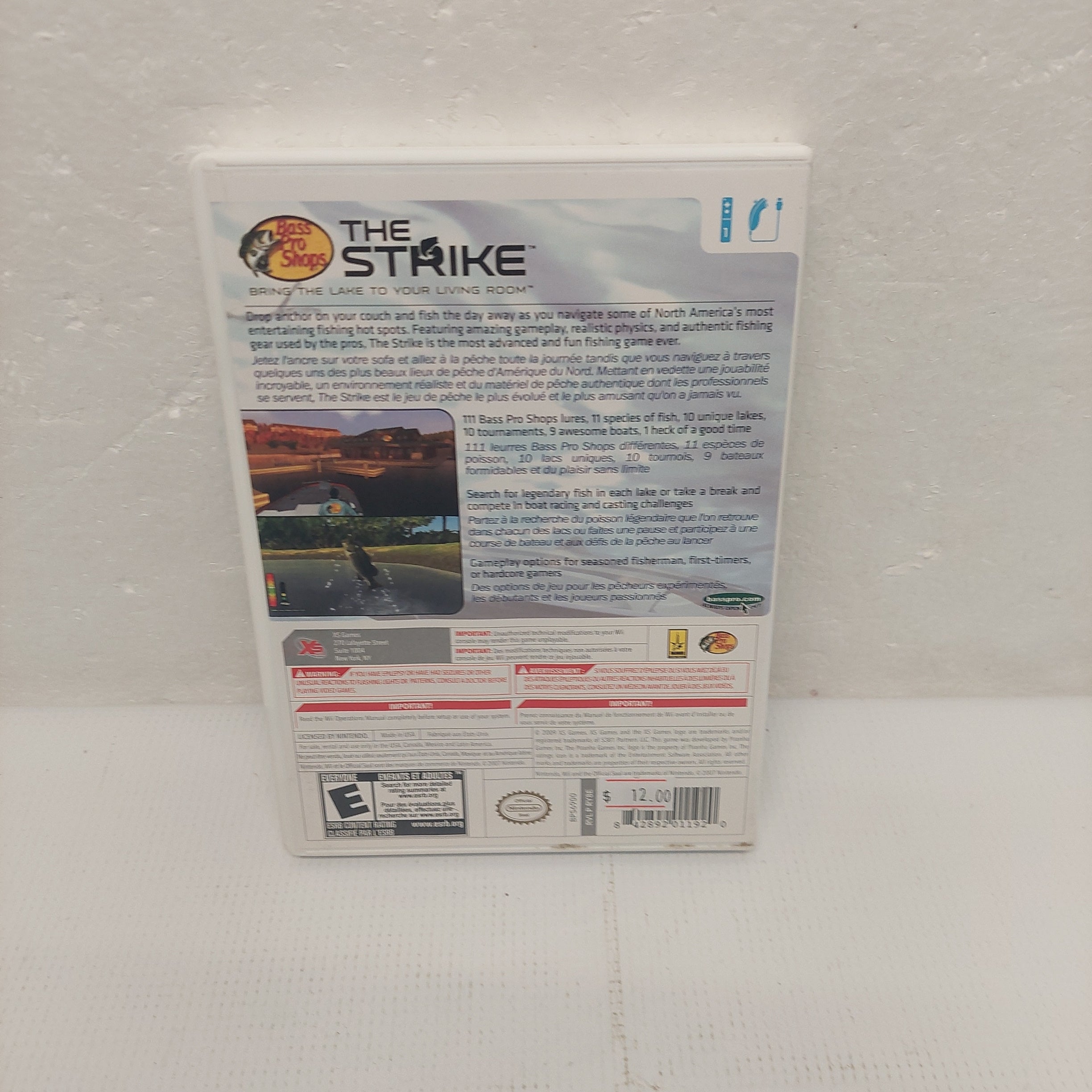 Nintendo Wii Bass Pro Shops The Strike