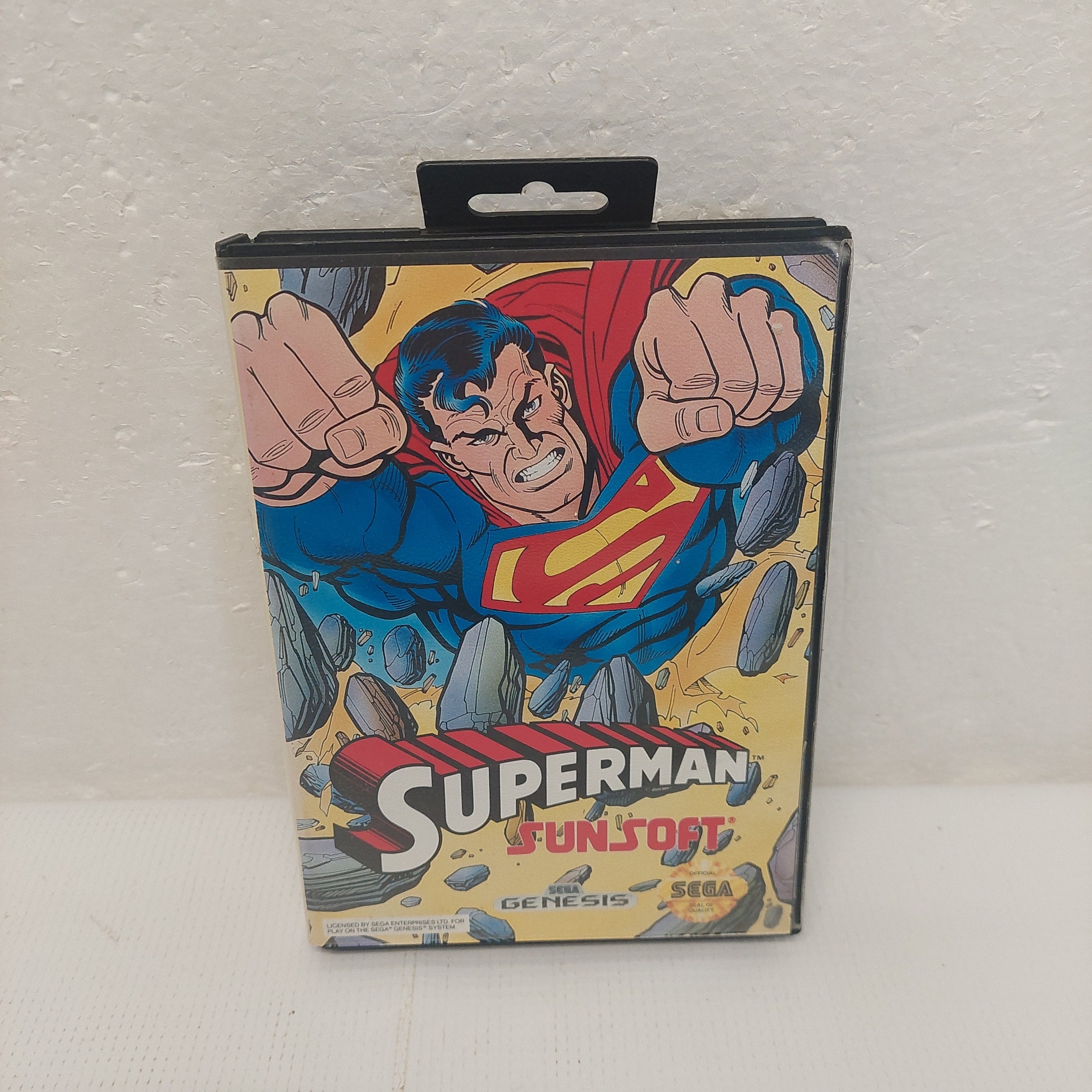 Sega Genesis Superman Case ONLY No game