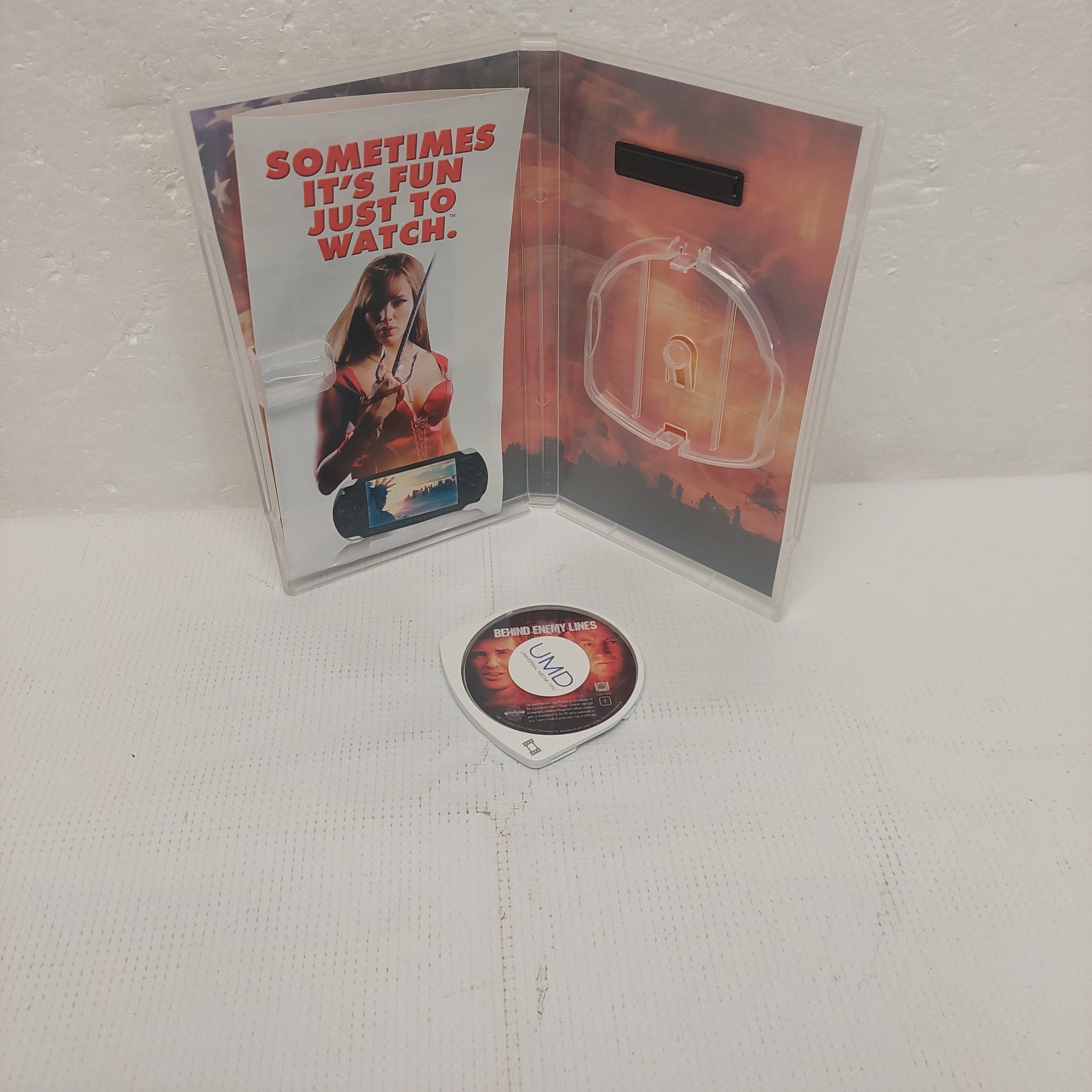 PSP Behind Enemy Lines Movie UMD Video