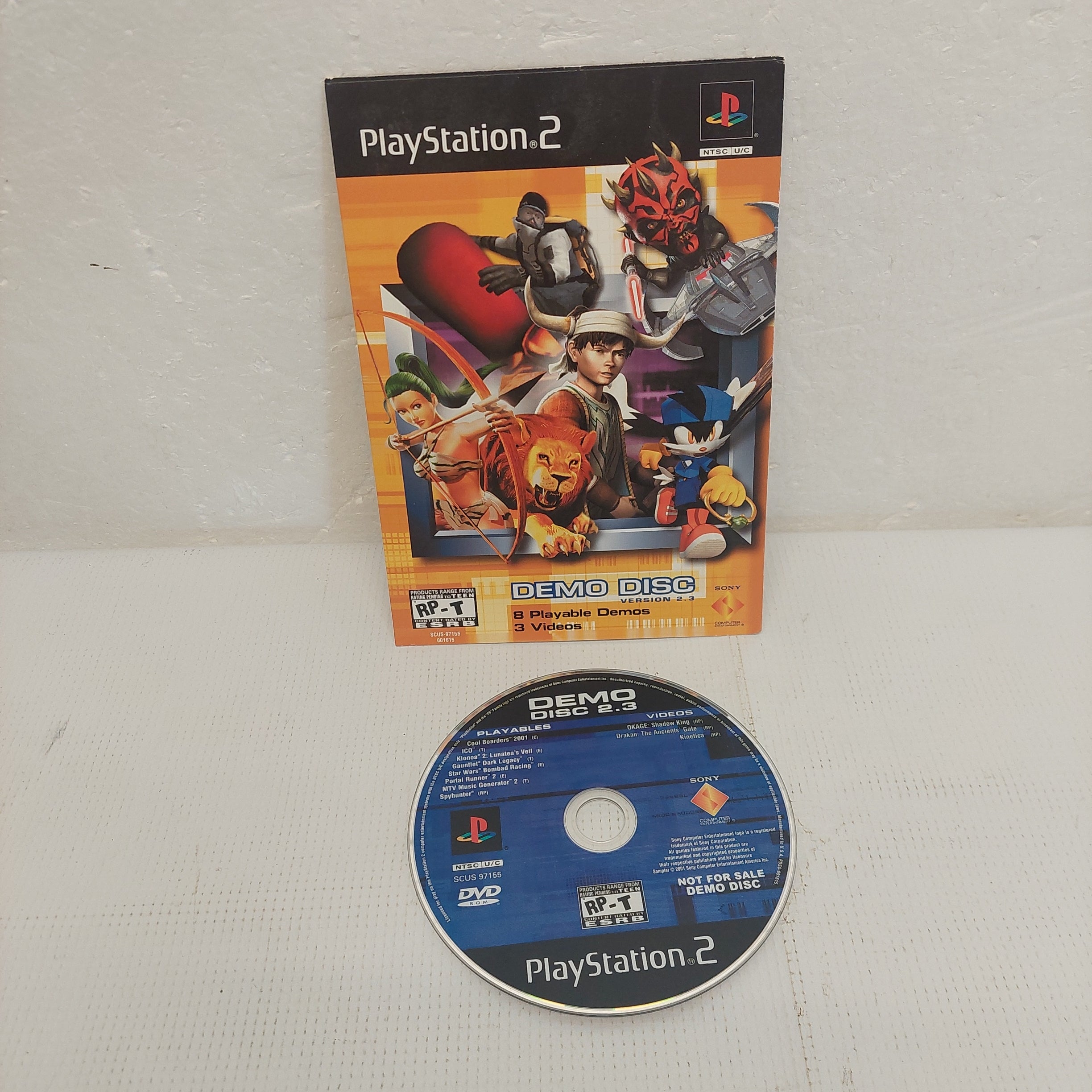 PlayStation 2 Demo Disc Version 2.3 – Retro Madness