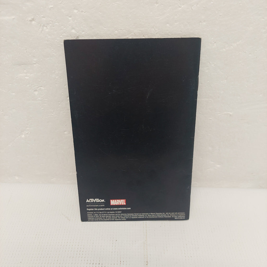X-Men Legends PS2 Instruction Manual ONLY