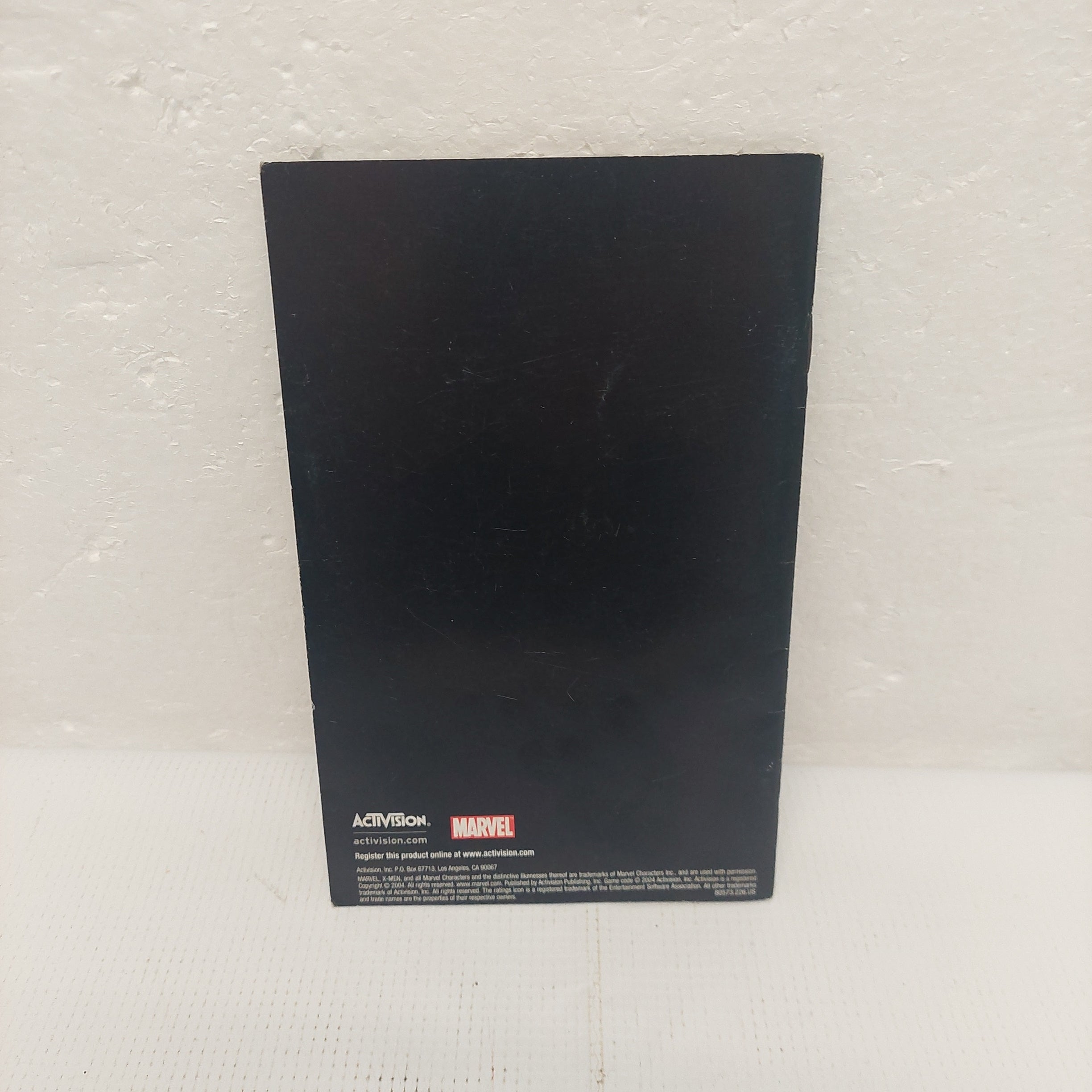 X-Men Legends PS2 Instruction Manual ONLY