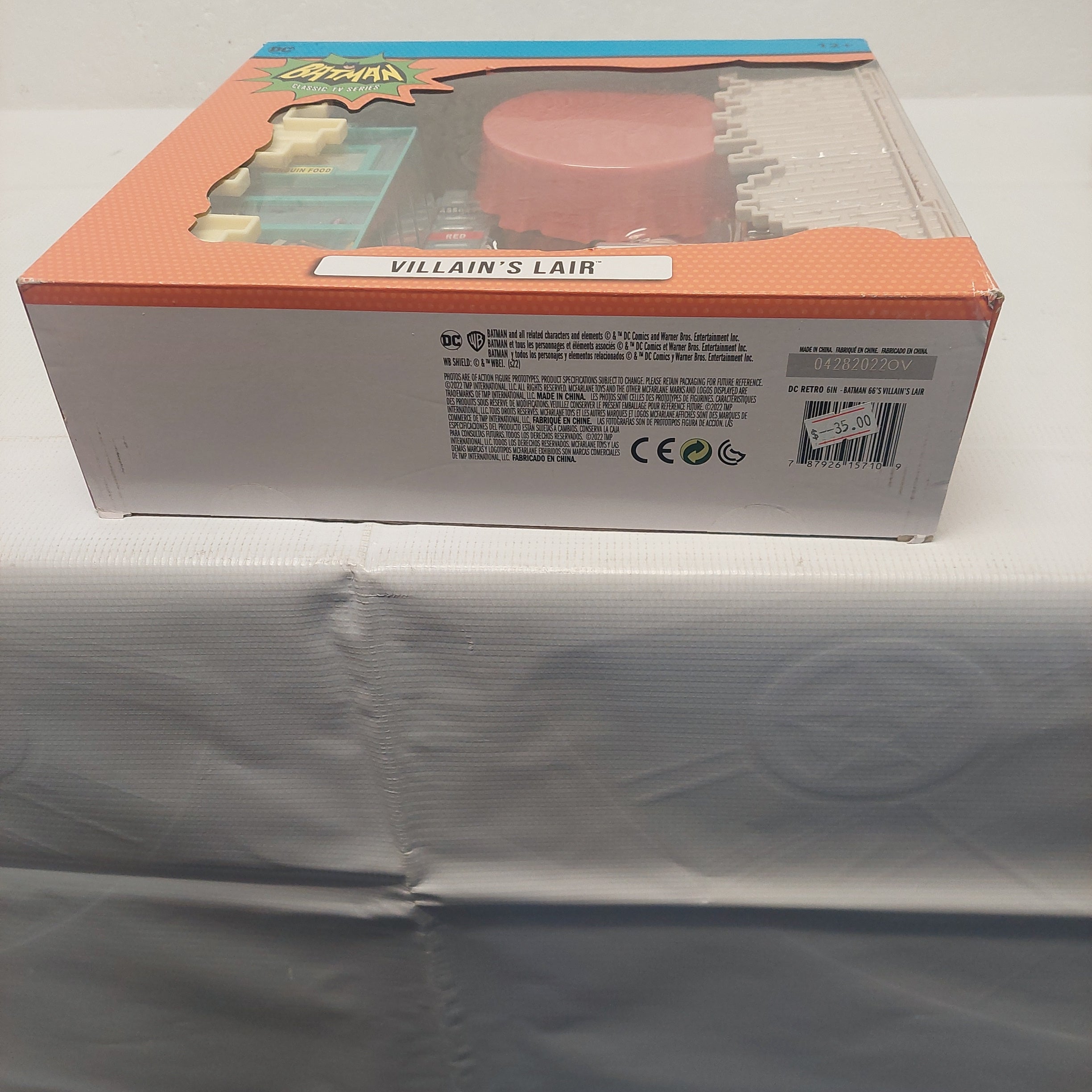 McFarlane DC Batman Classic TV Series Villain's Lair