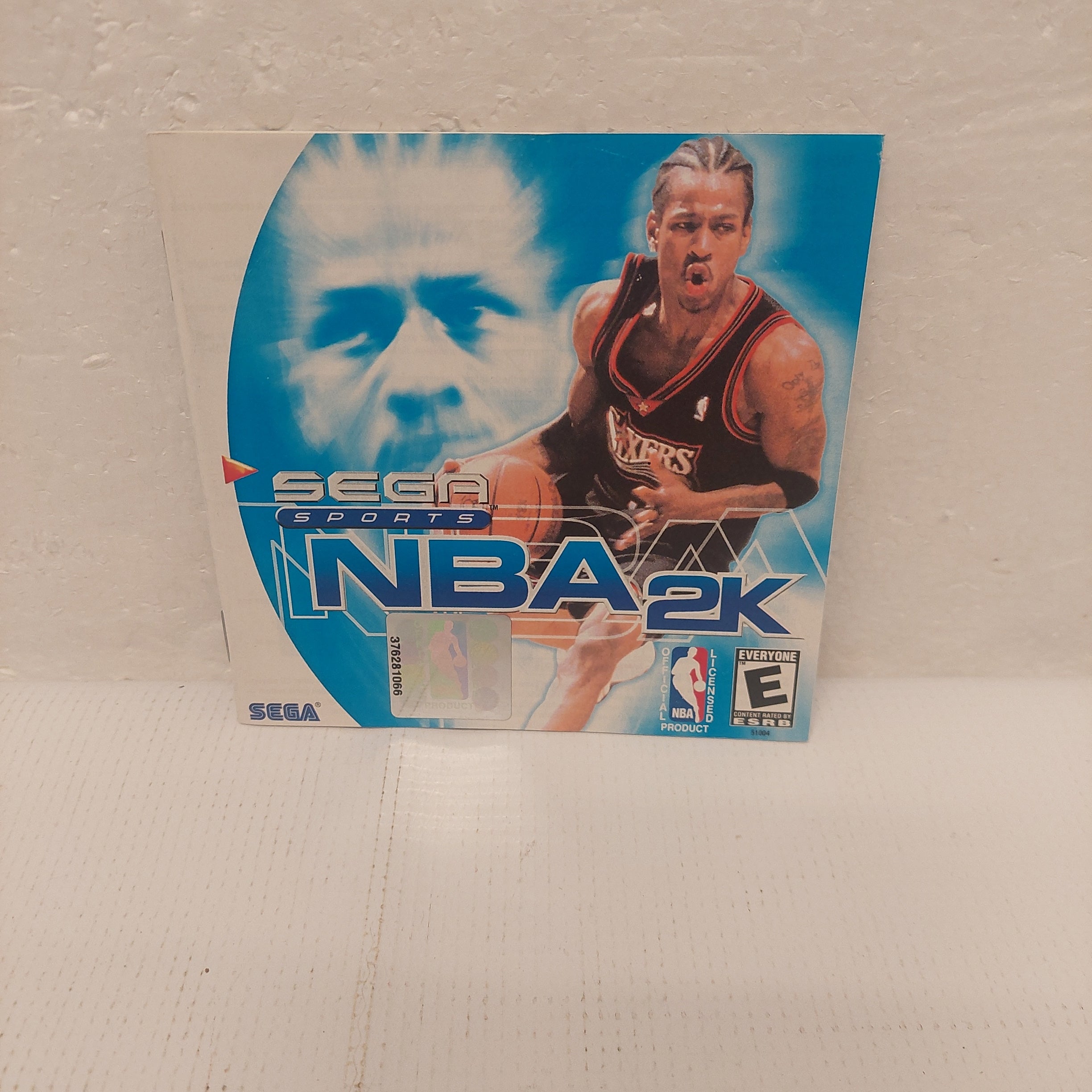 Sega Sports NBA 2K Dreamcast Instruction Manual ONLY