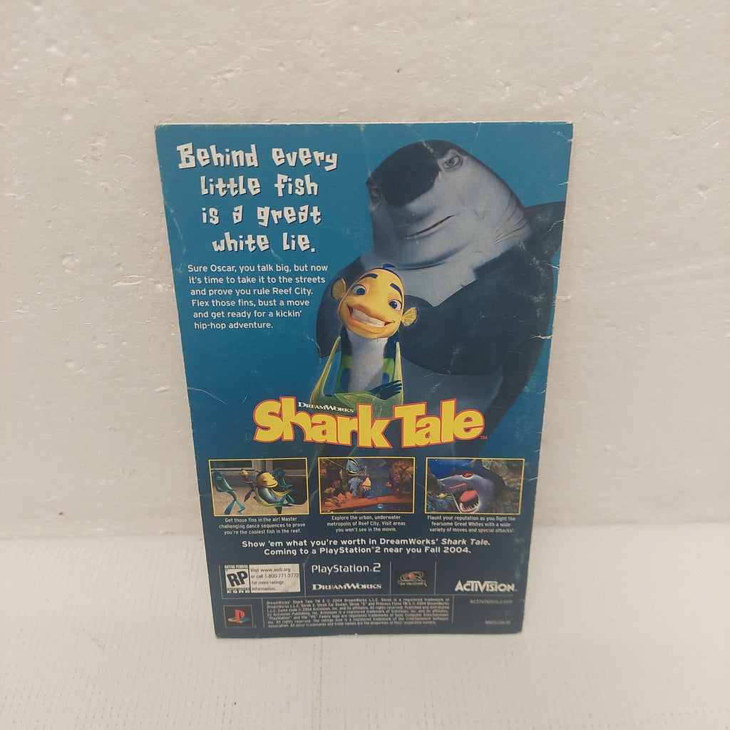 Shrek 2 PS2 Instruction Manual ONLY