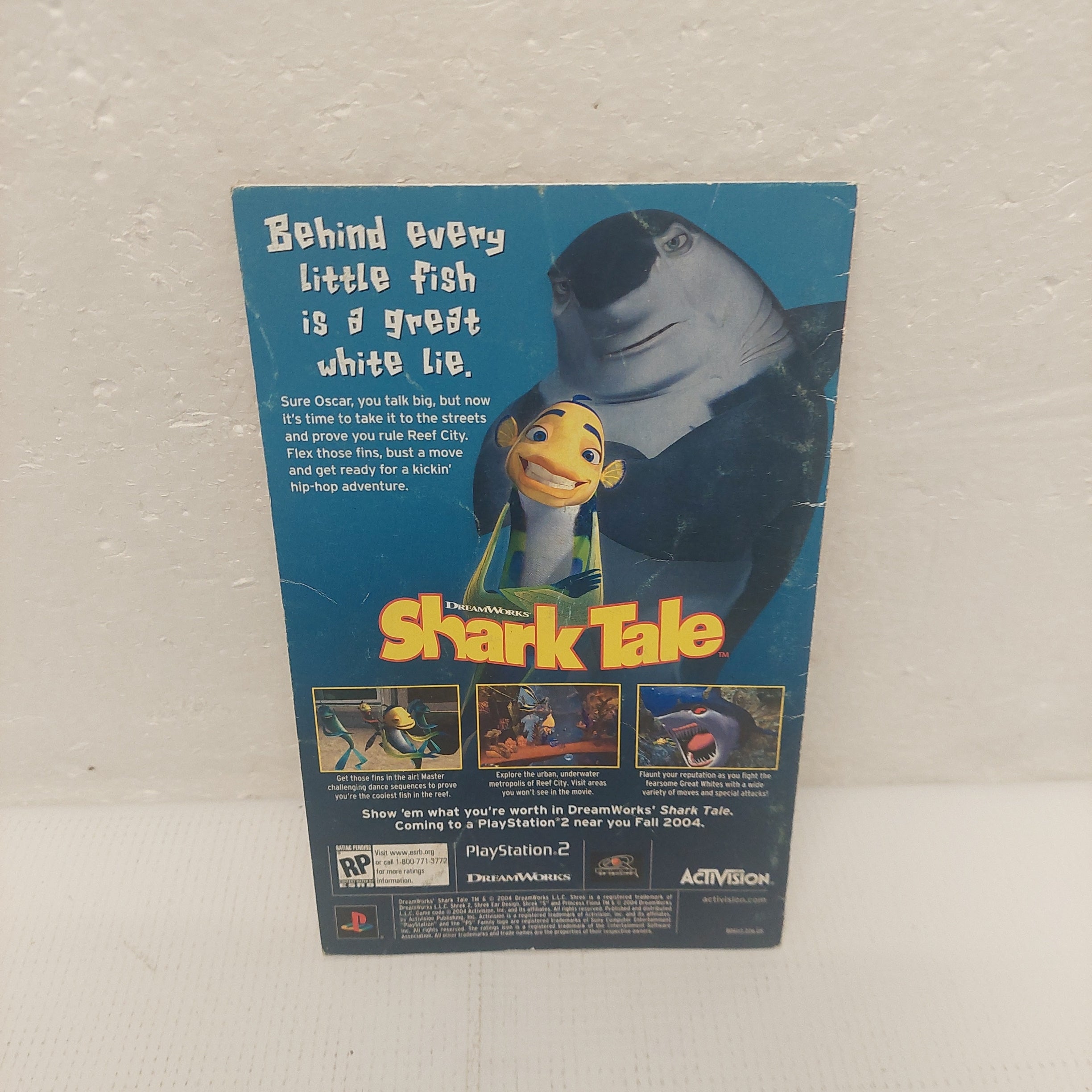 Shrek 2 PS2 Instruction Manual ONLY