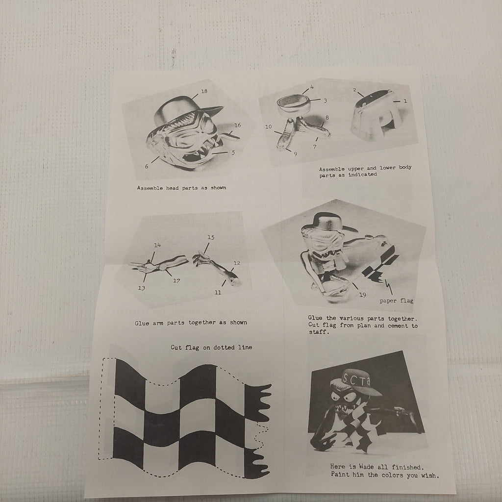 Weird-Ohs Wade A. Minut The Wild Starter Model Kit