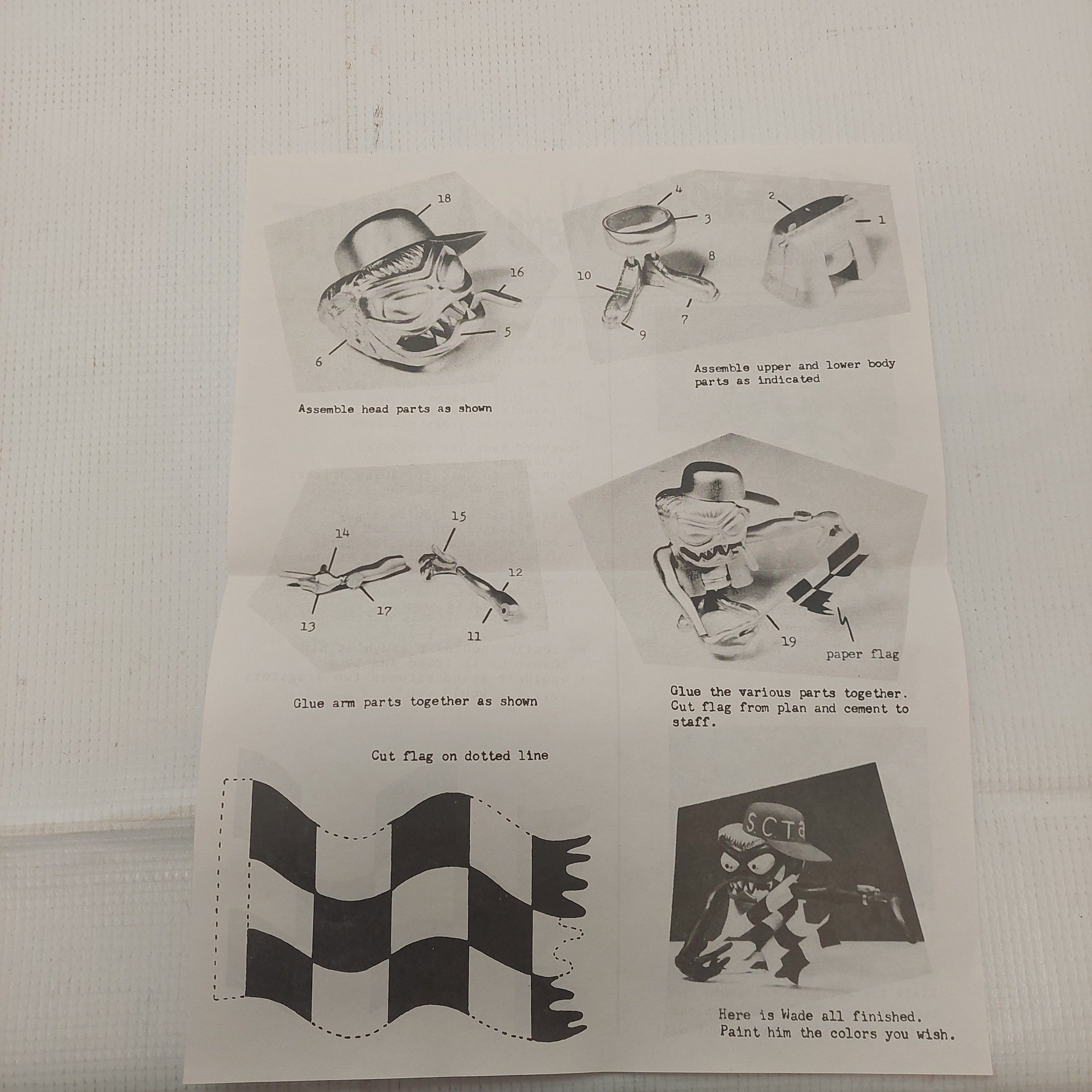 Weird-Ohs Wade A. Minut The Wild Starter Model Kit