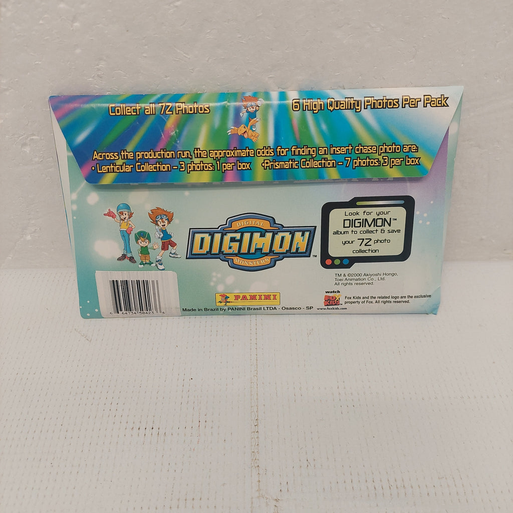 Digimon Digital Monsters Panini 6 Photos Per Pack