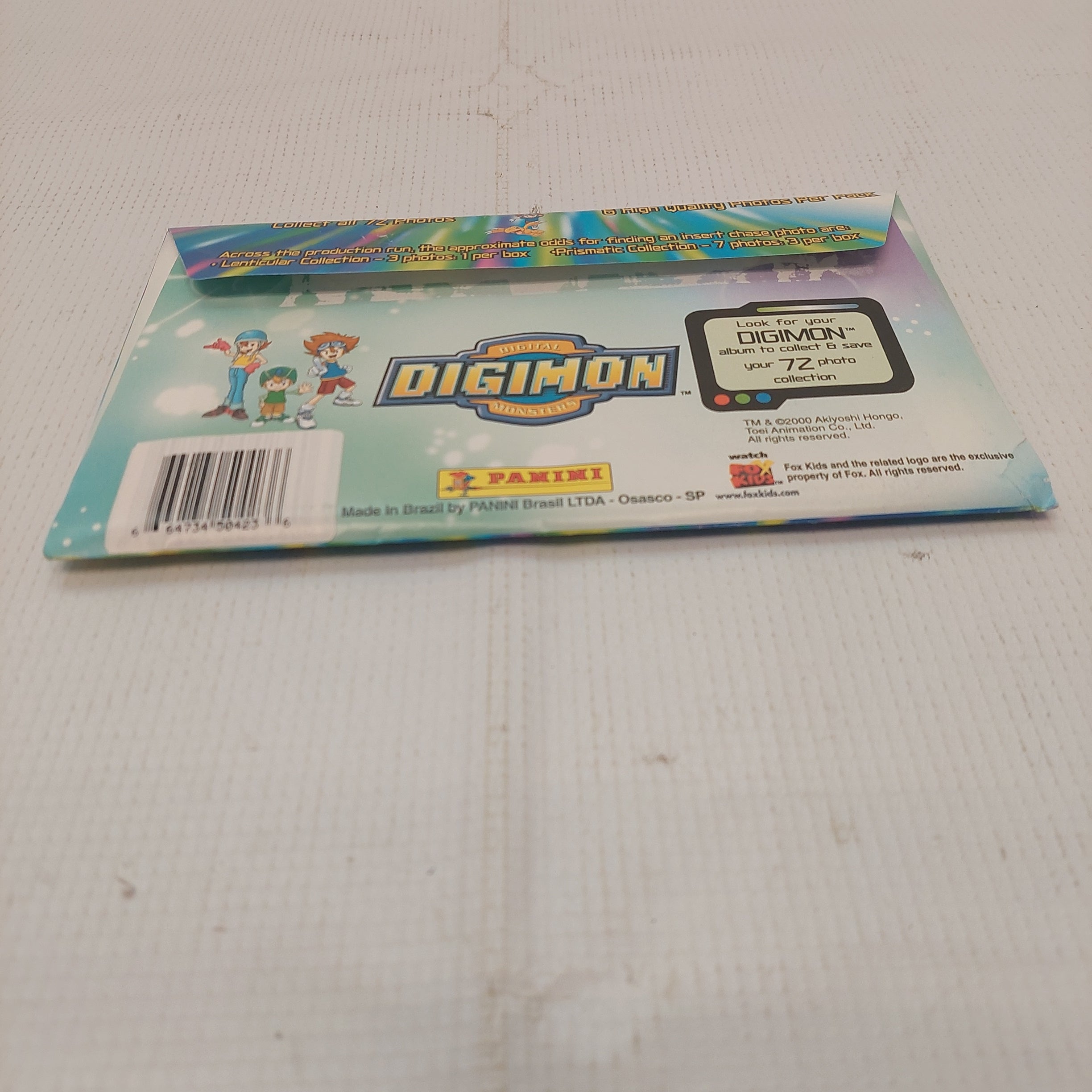 Digimon Digital Monsters Panini 6 Photos Per Pack