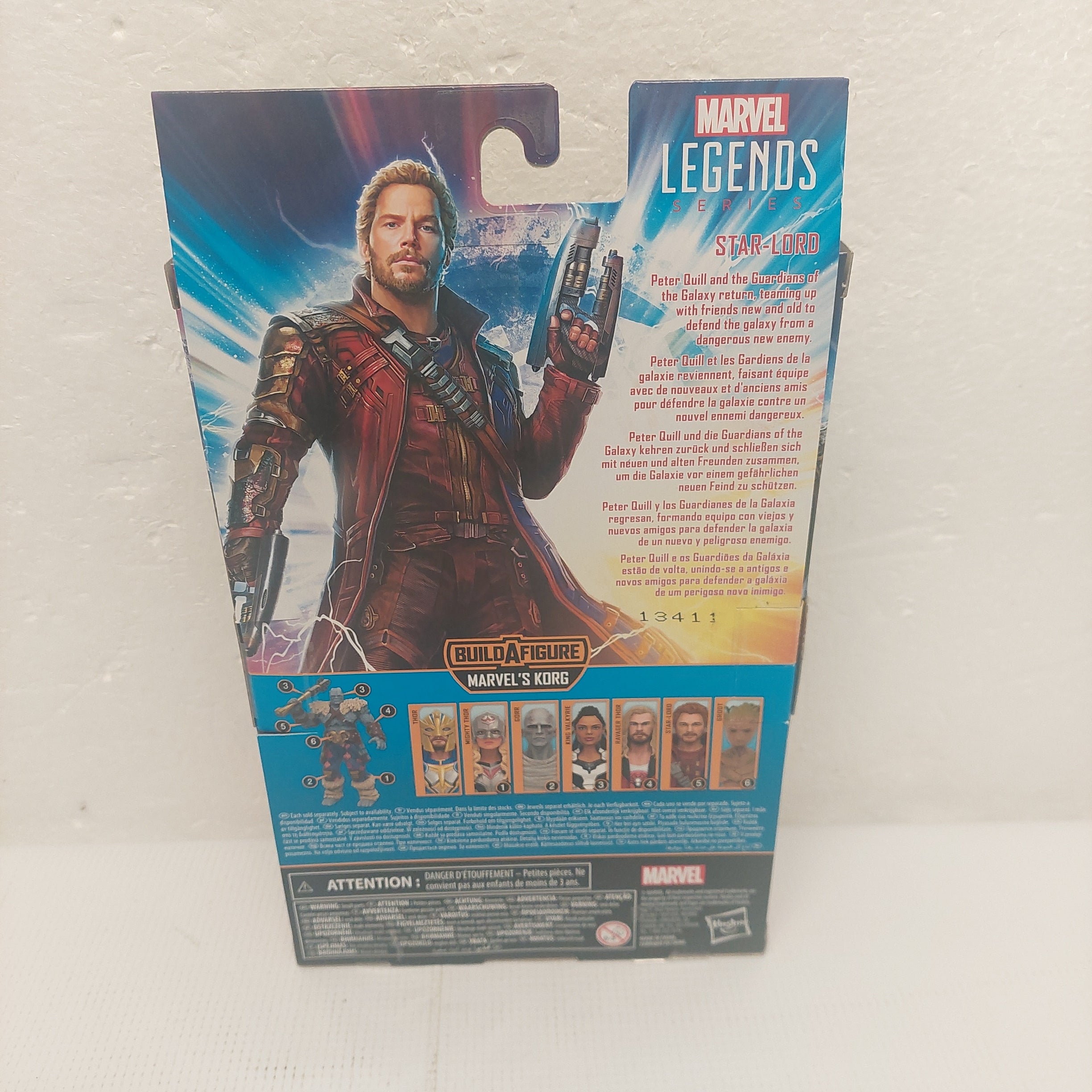 Marvel Legends Star-Lord Korg Wave No BAF