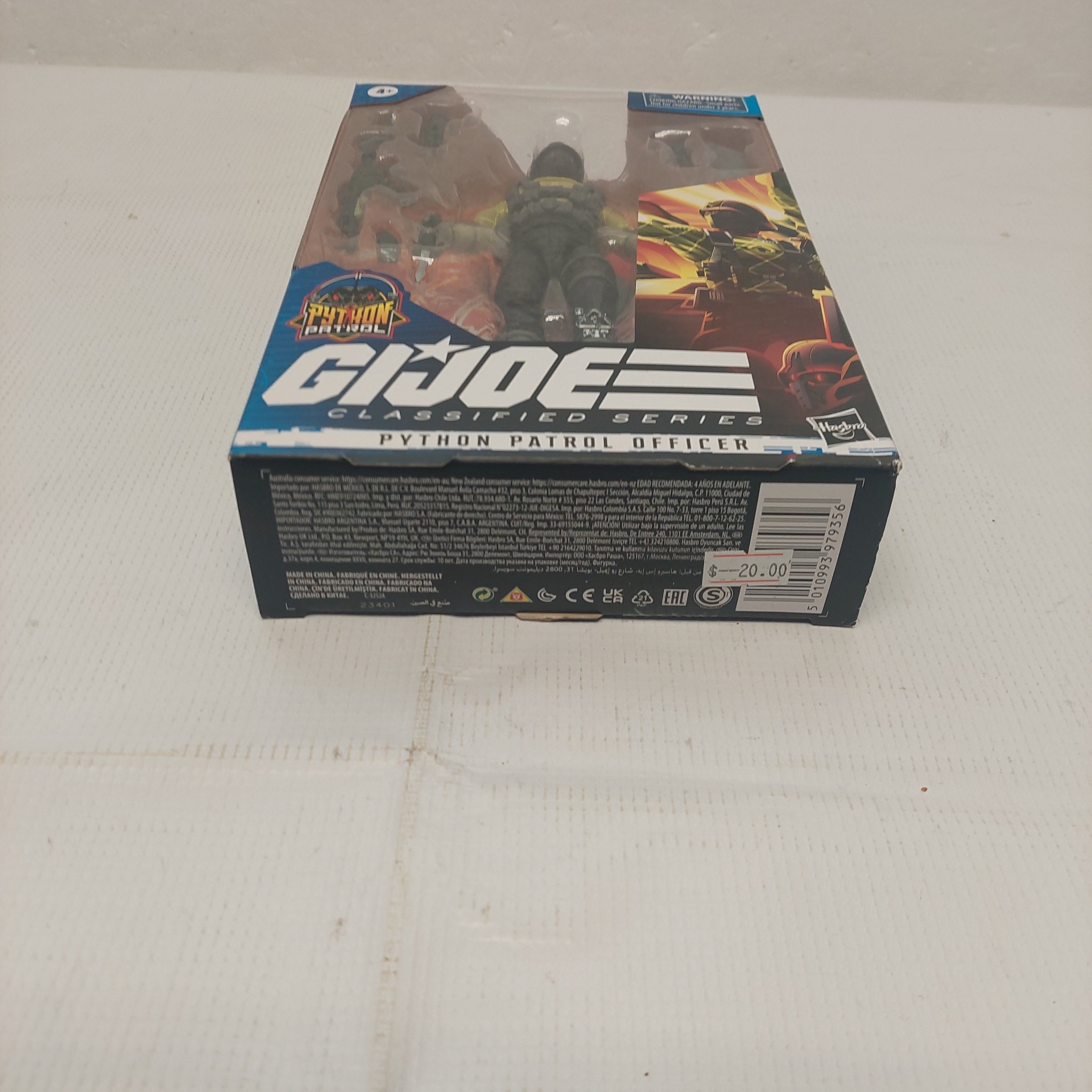 G.I. Joe Classified Series Python Patrol Officer Figure