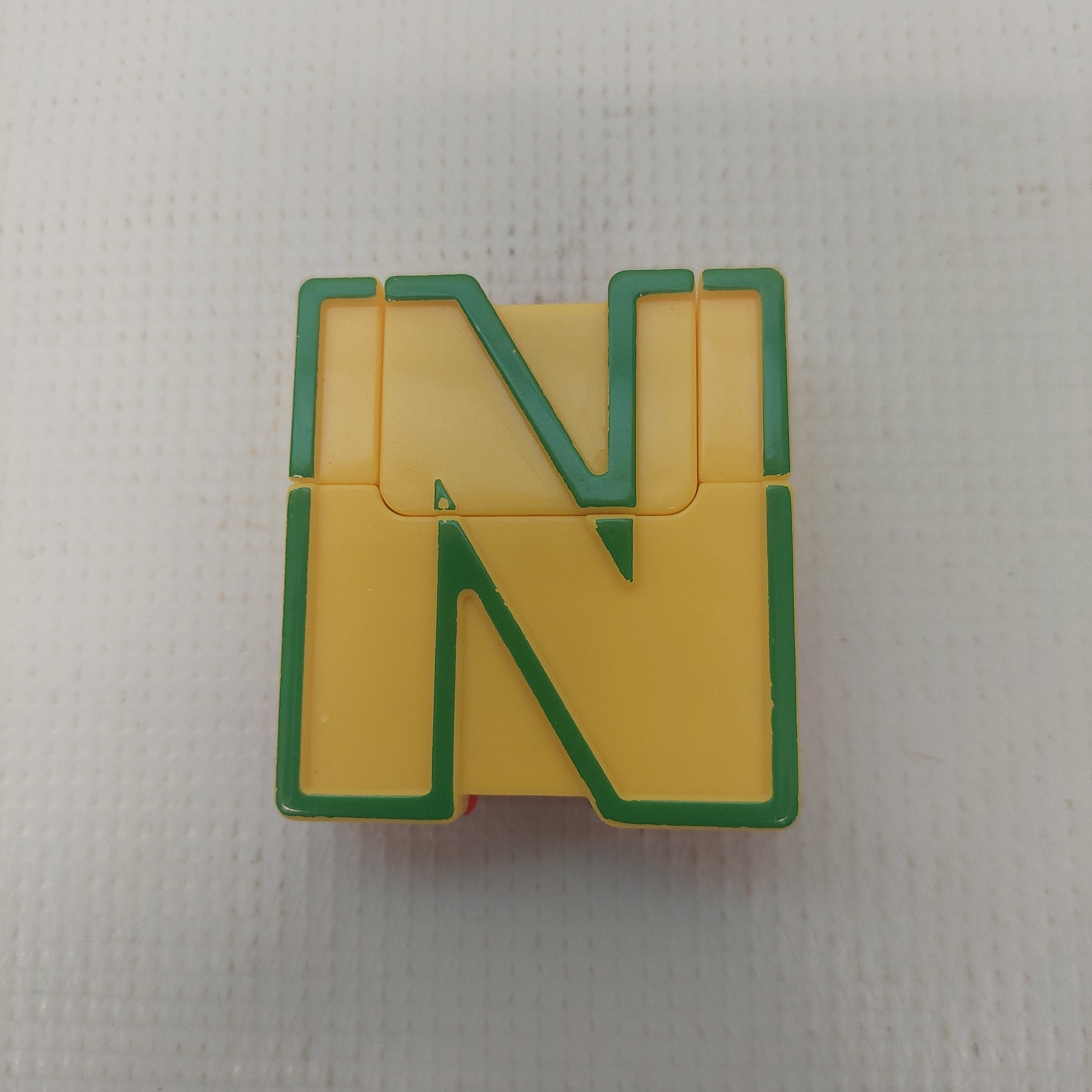 Vintage 1985 Alpha Bots Transforming Letter N