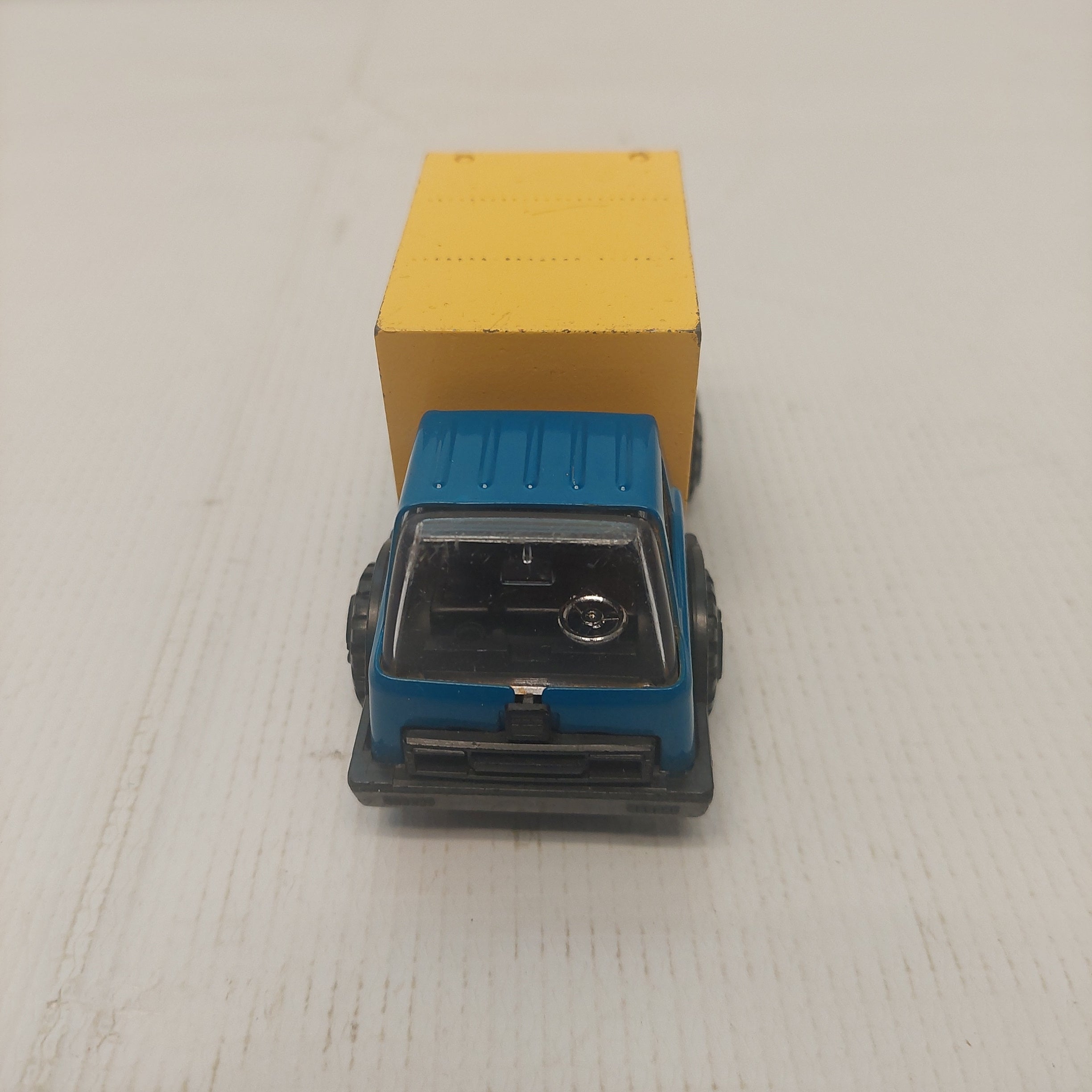 Vintage Tonka Blue and Yellow Box Truck