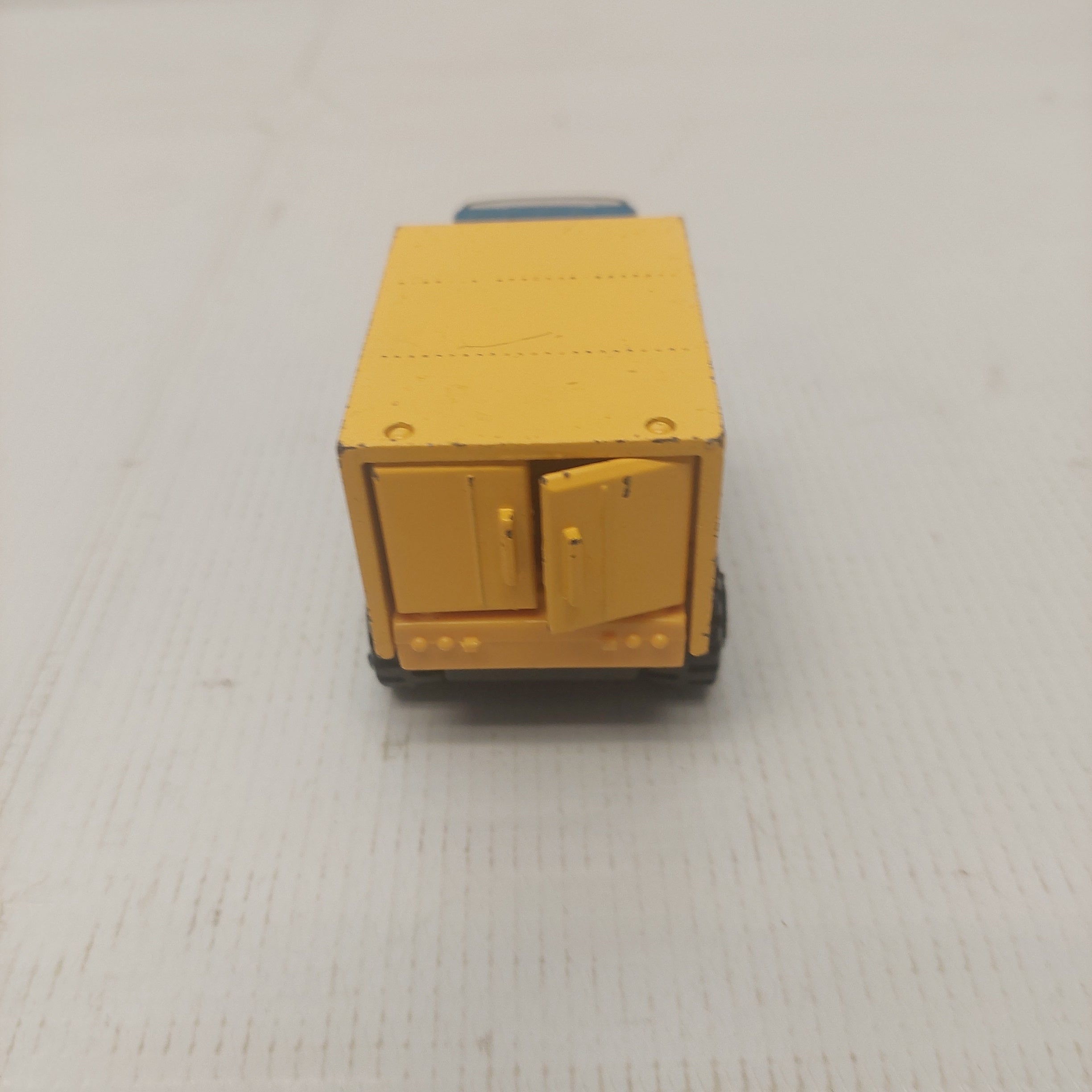 Vintage Tonka Blue and Yellow Box Truck