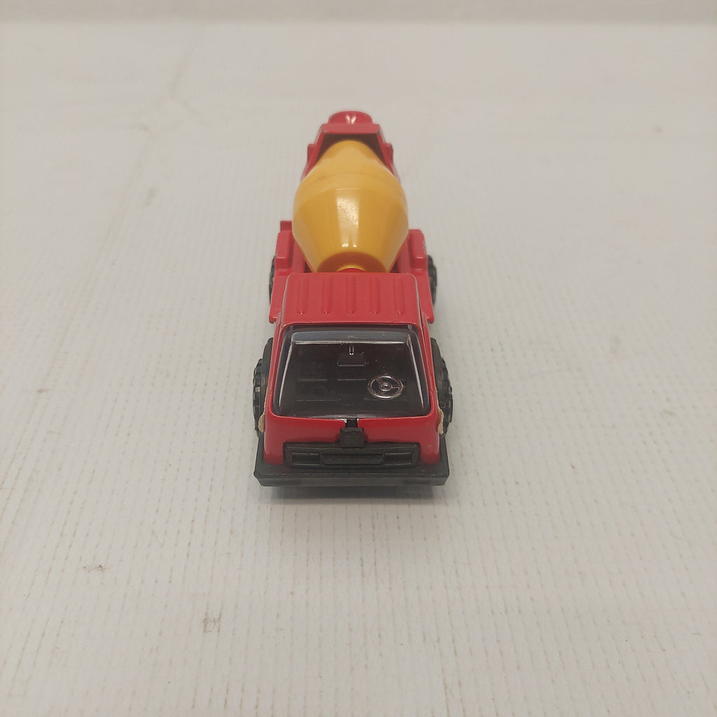 Vintage Tonka Red and Yellow Cement Mixer Truck