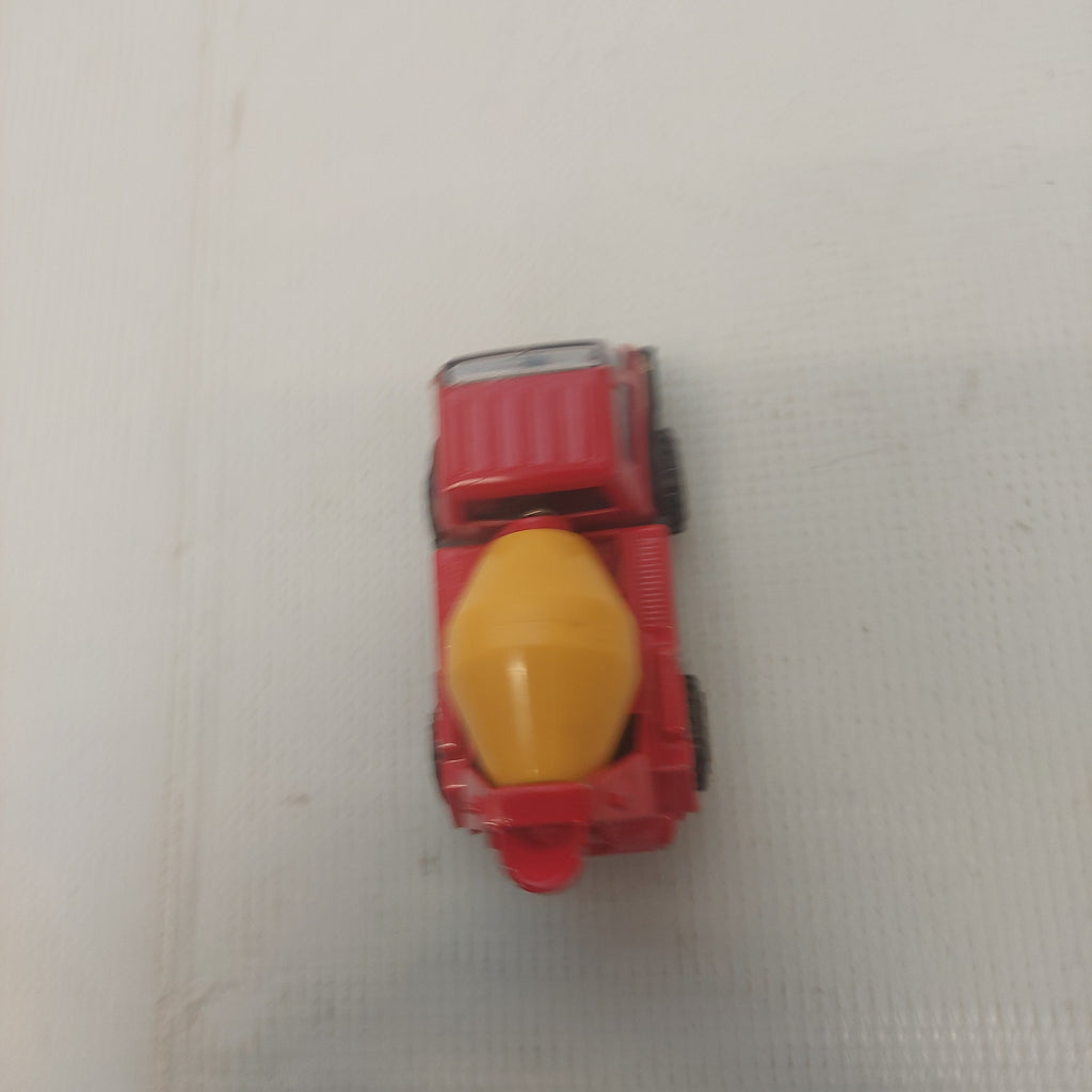 Vintage Tonka Red and Yellow Cement Mixer Truck