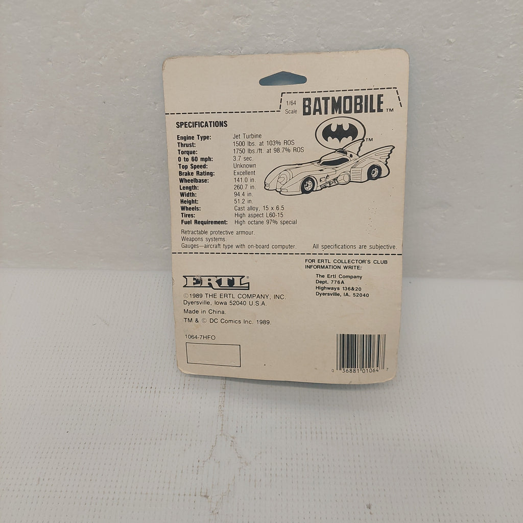 Batman Batmobile Die-Cast Metal