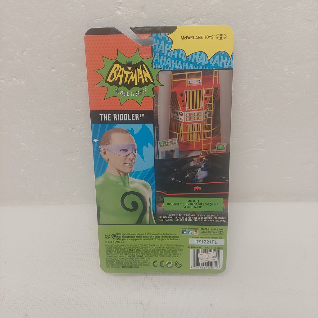 McFarlane Toys Batman The Classic TV Series The Riddler Figure