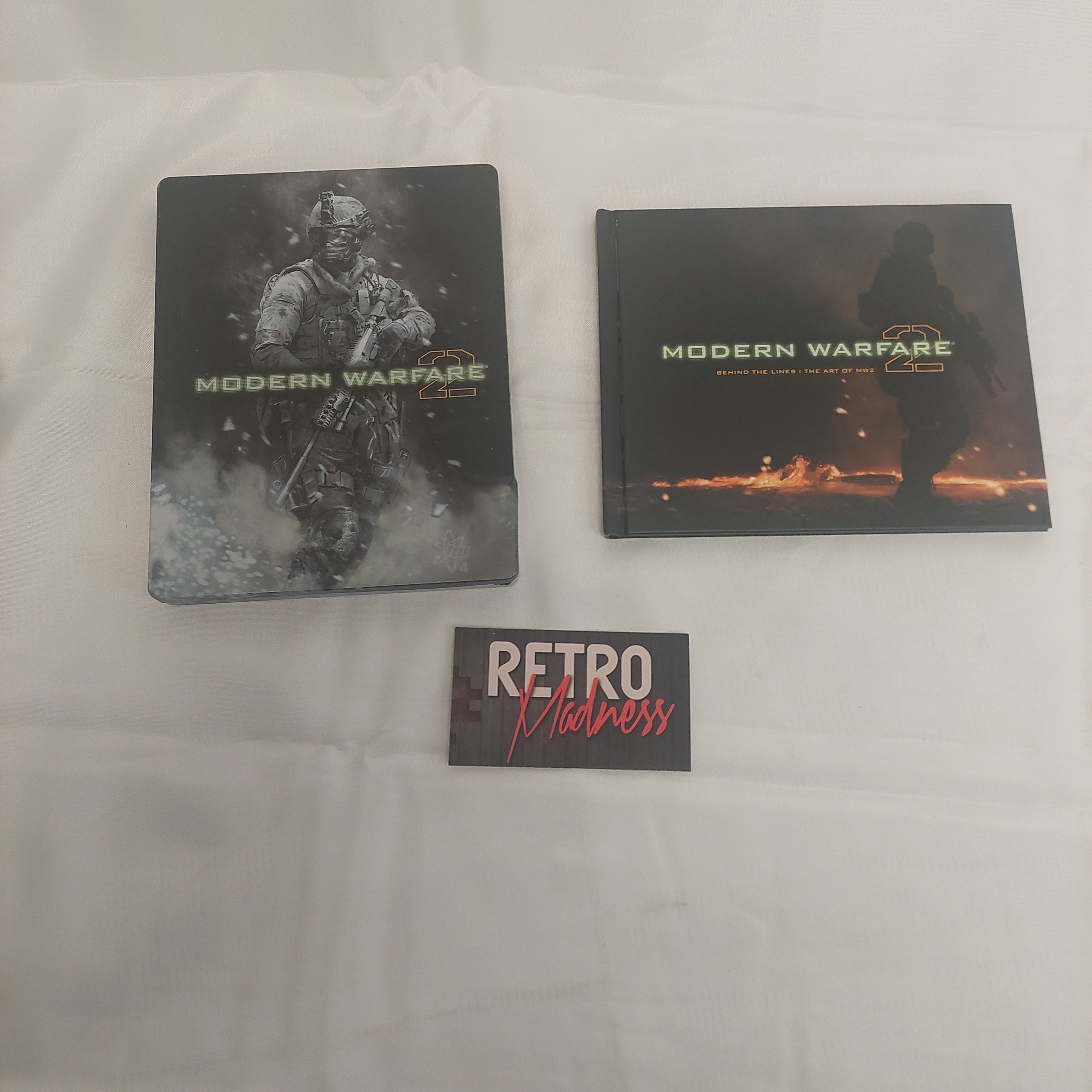 PlayStation 3 Modern Warfare 2 Hardened Edition Steelbook No Game. Dented