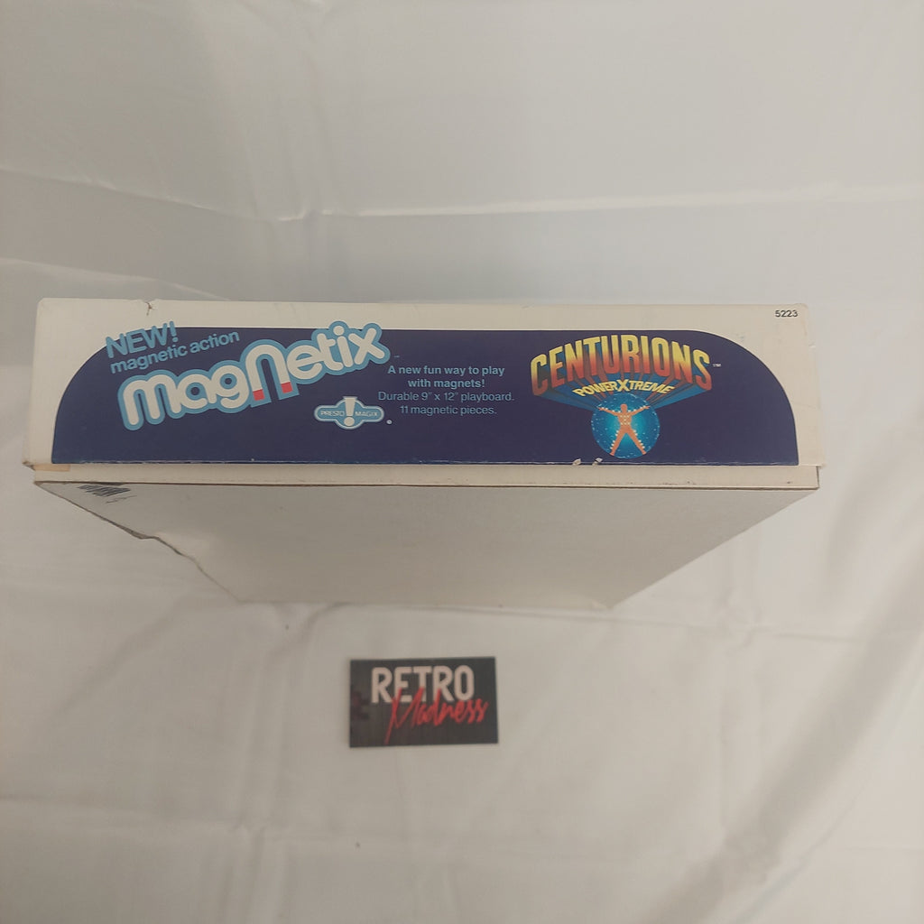 Vintage Magnetix Centurions Power Xtreme 9x12 Playboard with Magnets