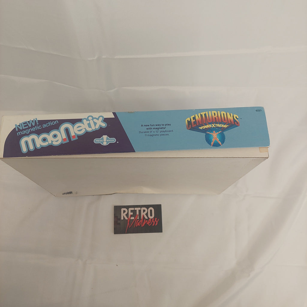 Vintage Magnetix Centurions Power Xtreme 9x12 Playboard with Magnets