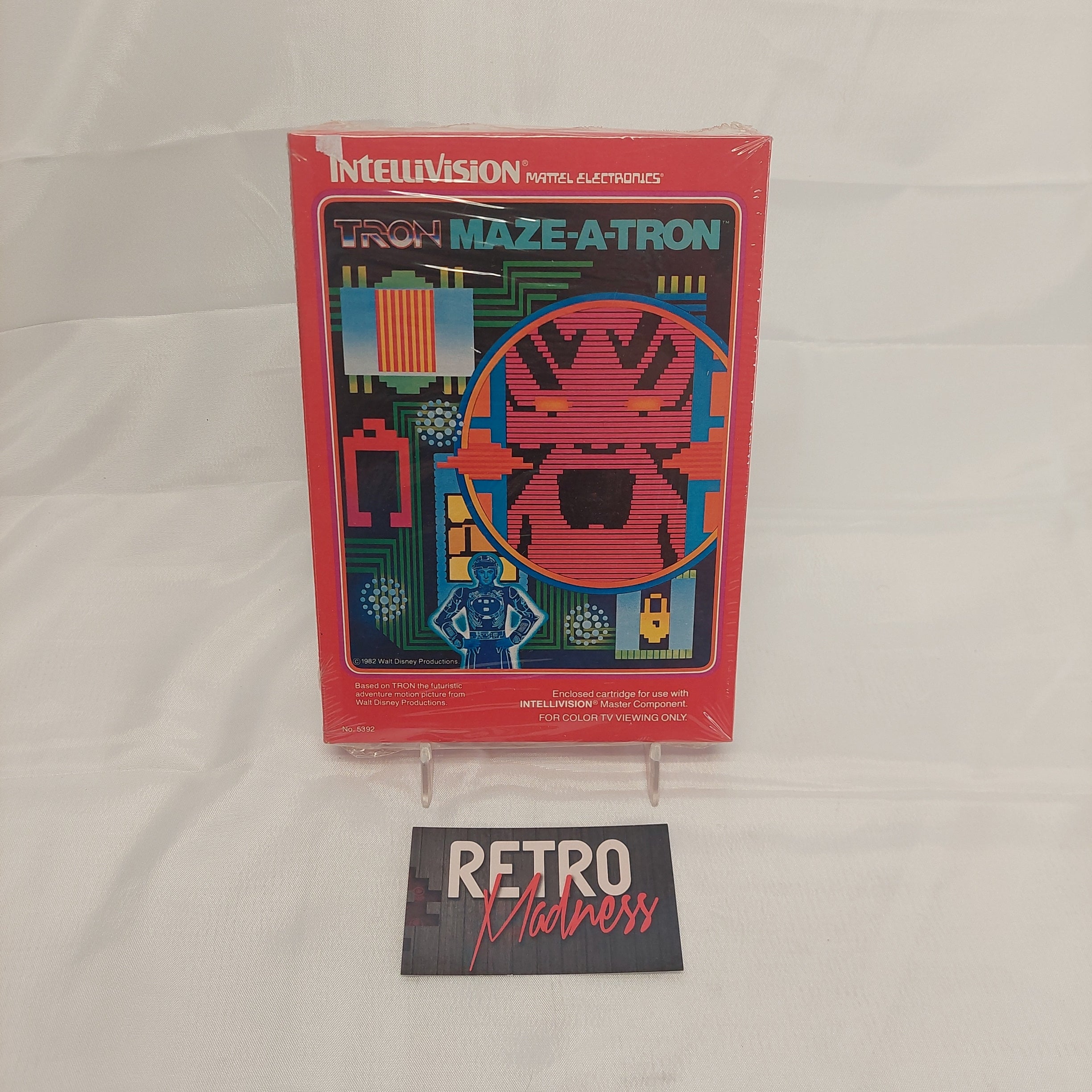 Intellivision Tron Maze-A-Tron Video Game Cartridge Sealed