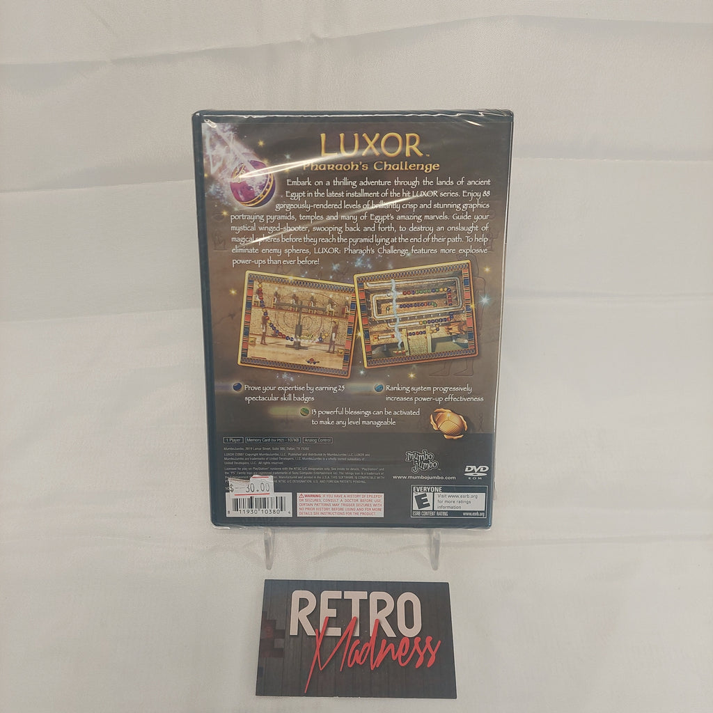PlayStation 2 Luxor Pharaoh's Challenge Sealed