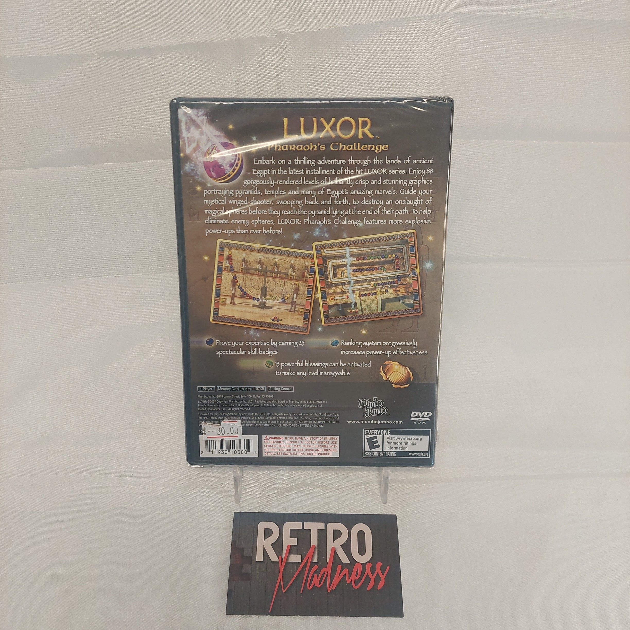 PlayStation 2 Luxor Pharaoh's Challenge Sealed