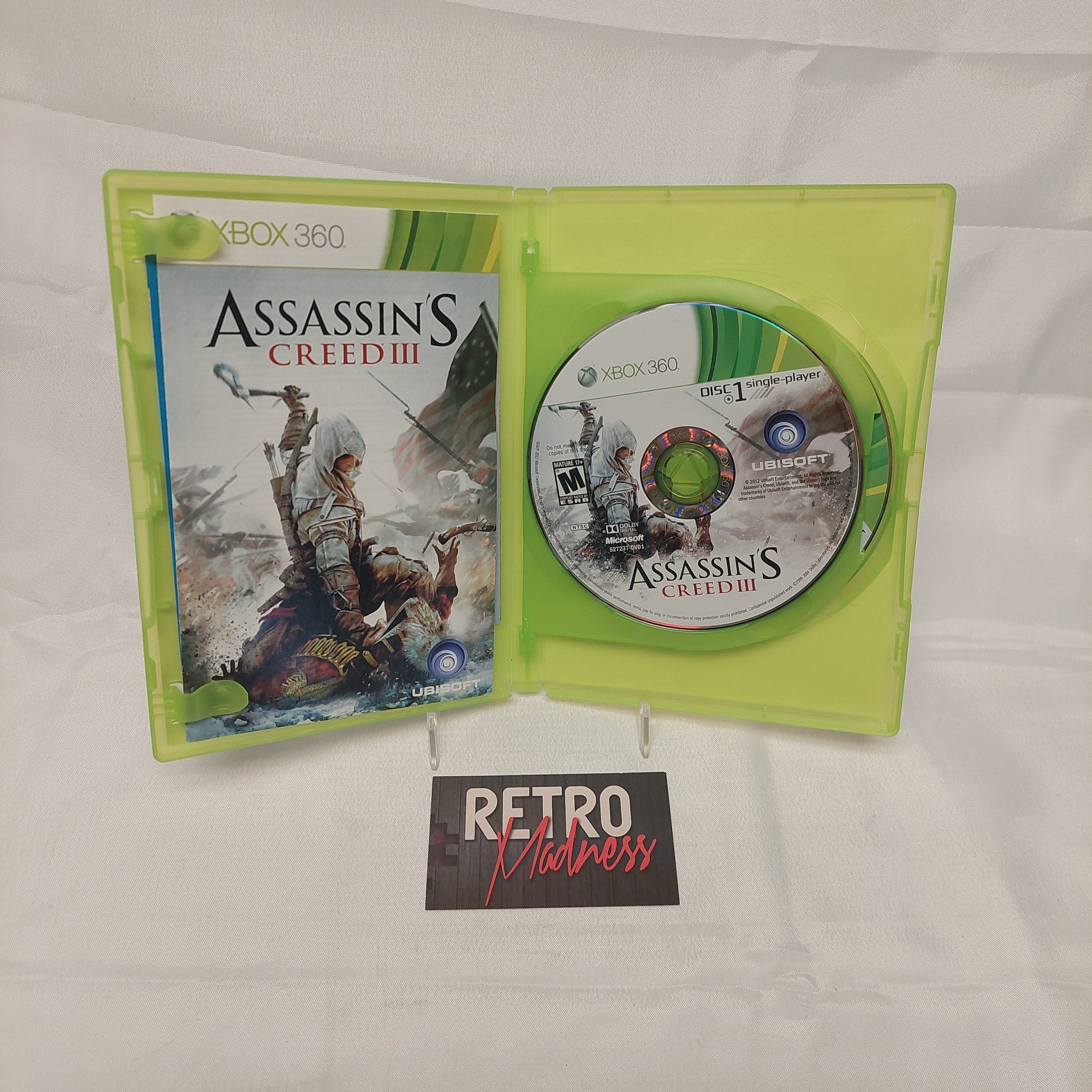 Xbox 360 Assassin's Creed III GameStop Edition Video Game