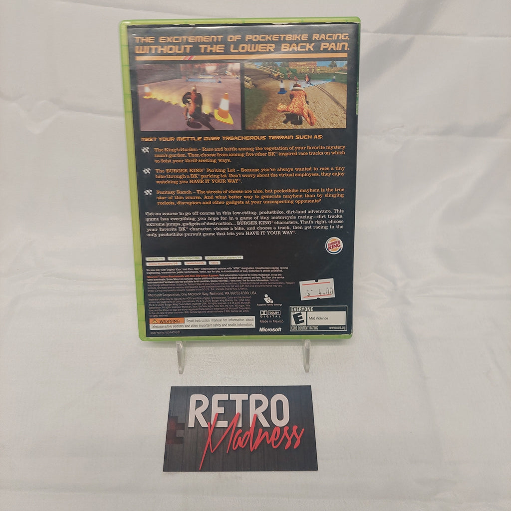 Xbox Pocket Bike Racer Video Game