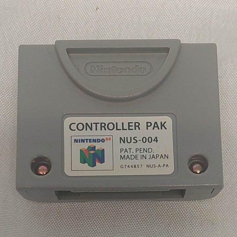 Nintendo N64 Controller Pak Memory Card NUS-004 Untested